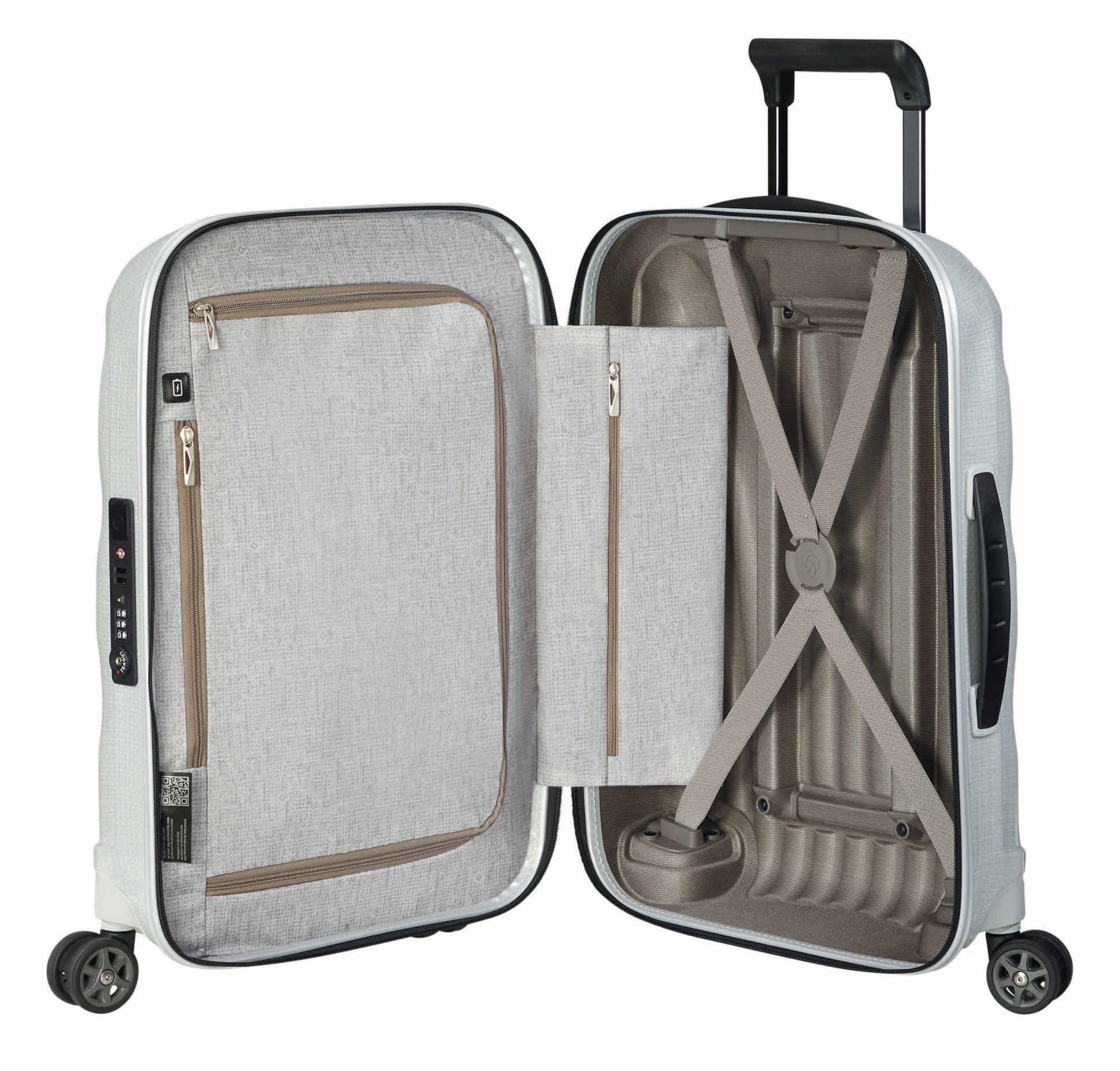 Samsonite Hartschalen-Trolley »C-Lite, 69 cm«, 4 Rollen, Reisekoffer Hartschalenkoffer Aufgabegepäck TSA-Zahlenschloss