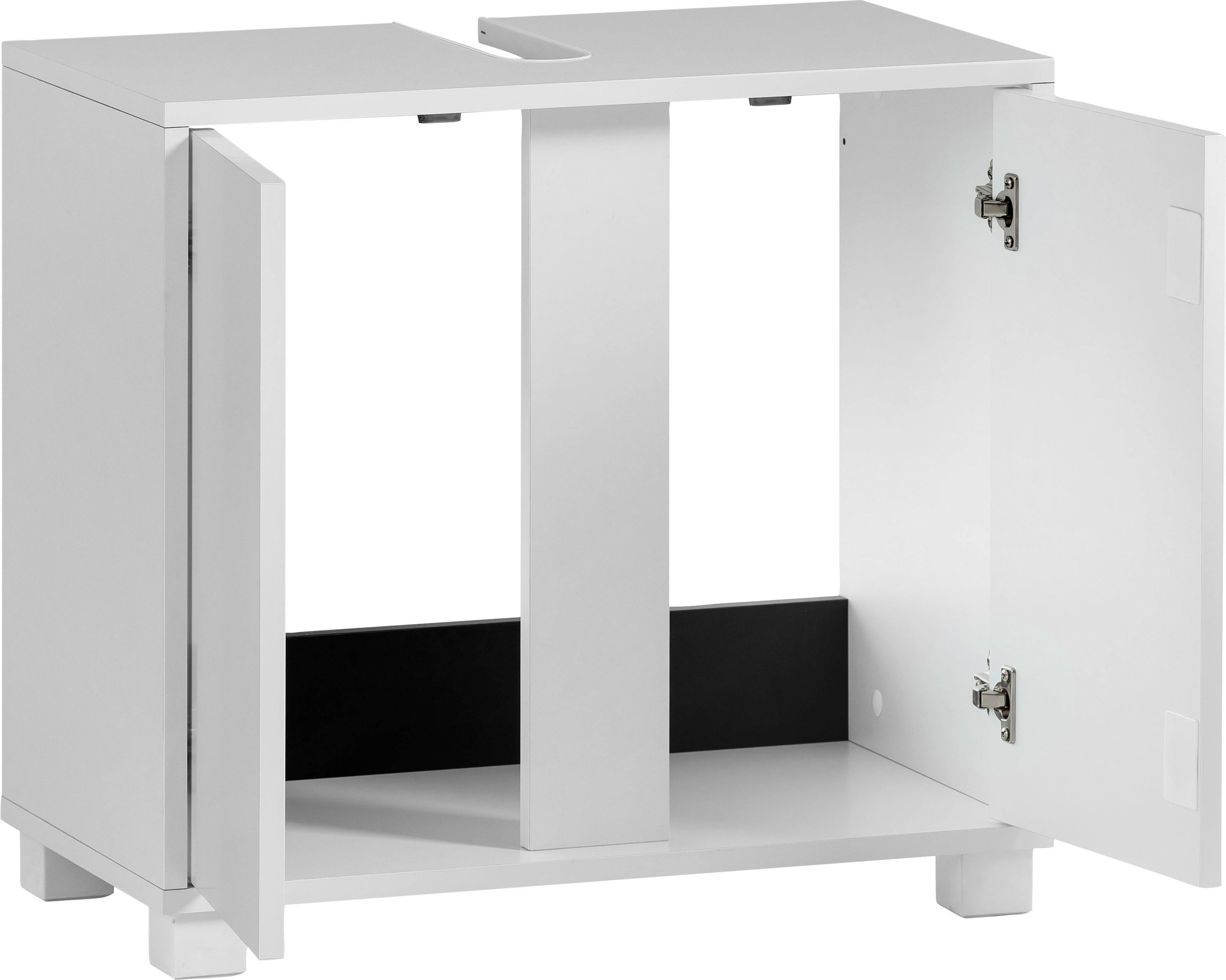 welltime Waschbeckenunterschrank "Dex", Badmöbel, Breite 60cm günstig online kaufen