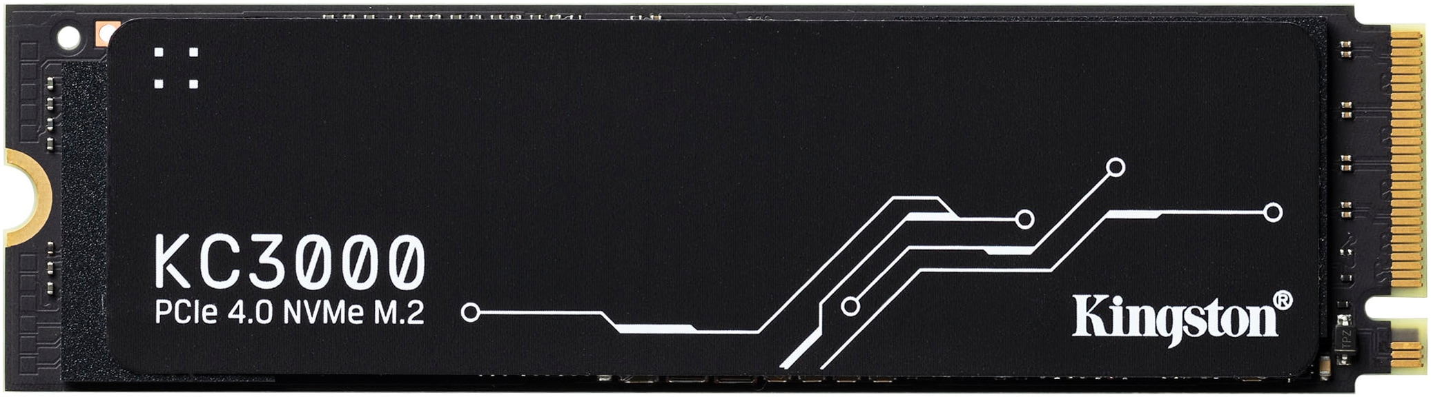 Kingston interne SSD »KC3000 4096GB«, Anschluss M.2 (2880)