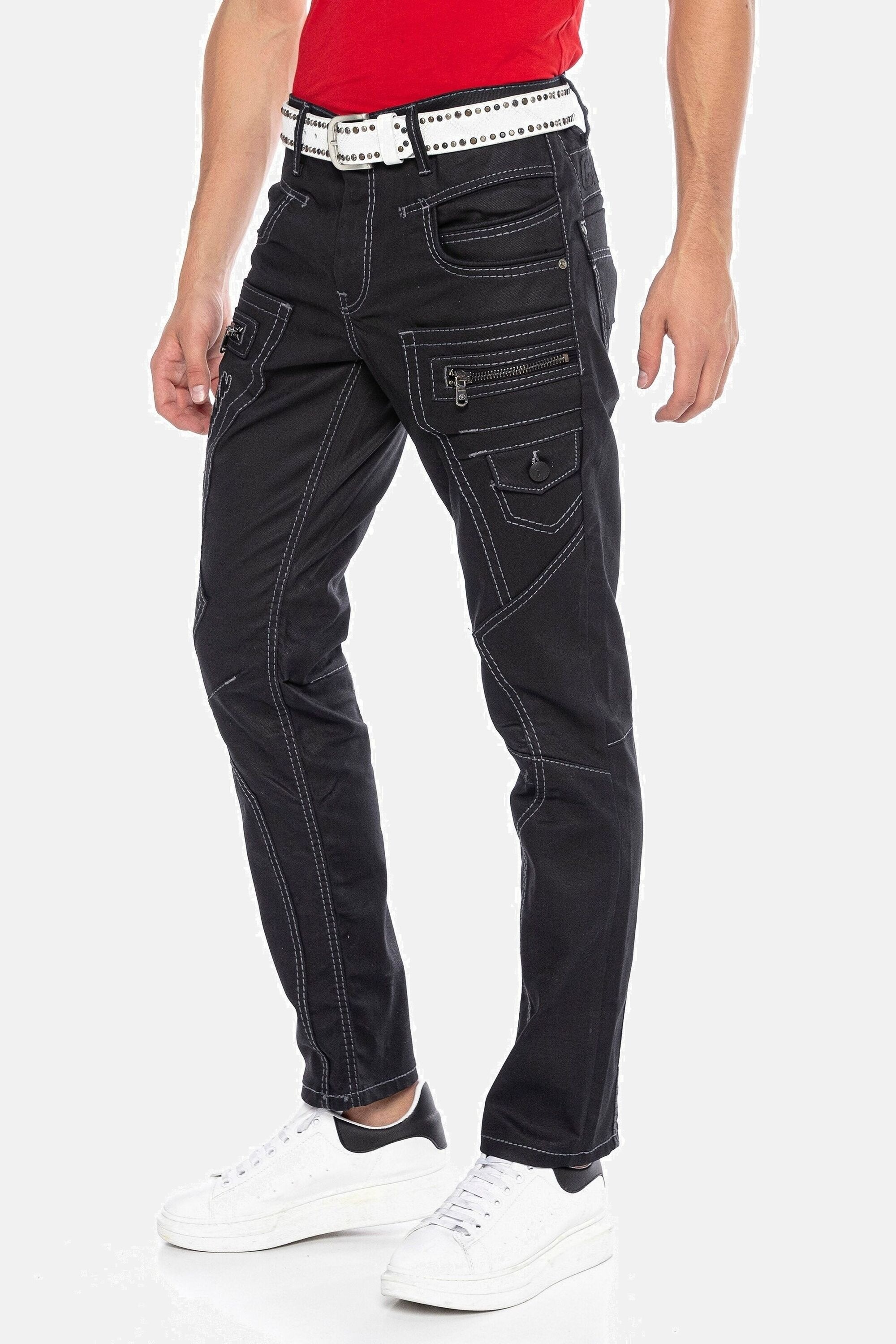 Cipo & Baxx Regular-fit-Jeans »Jeans«, in Regular-Fit, CD-193