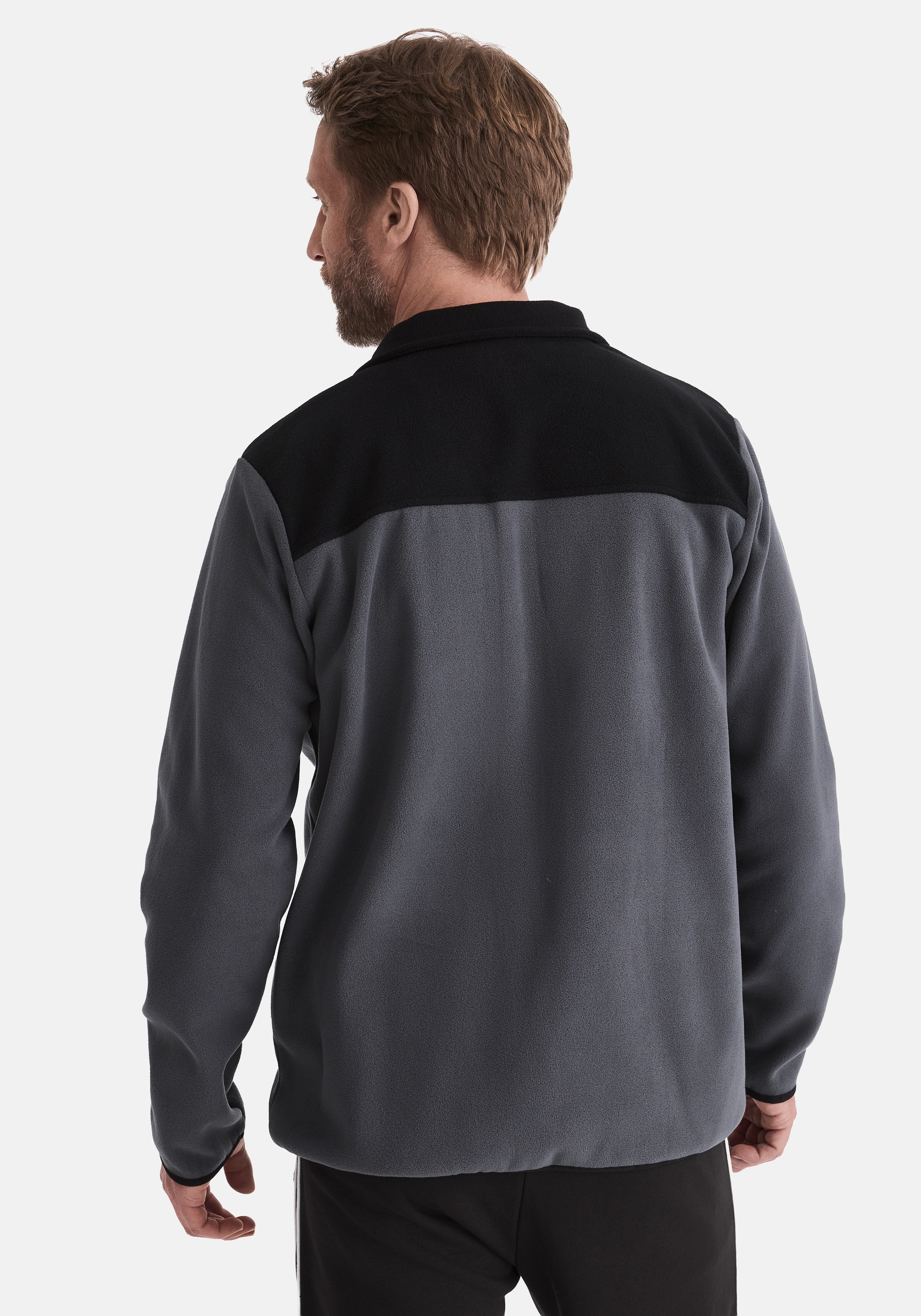 Stooker Men Sweatjacke »JOEL Fine Fleecejacke«, Sherpa fleece Straight Fit Casual Sherpa für Herren