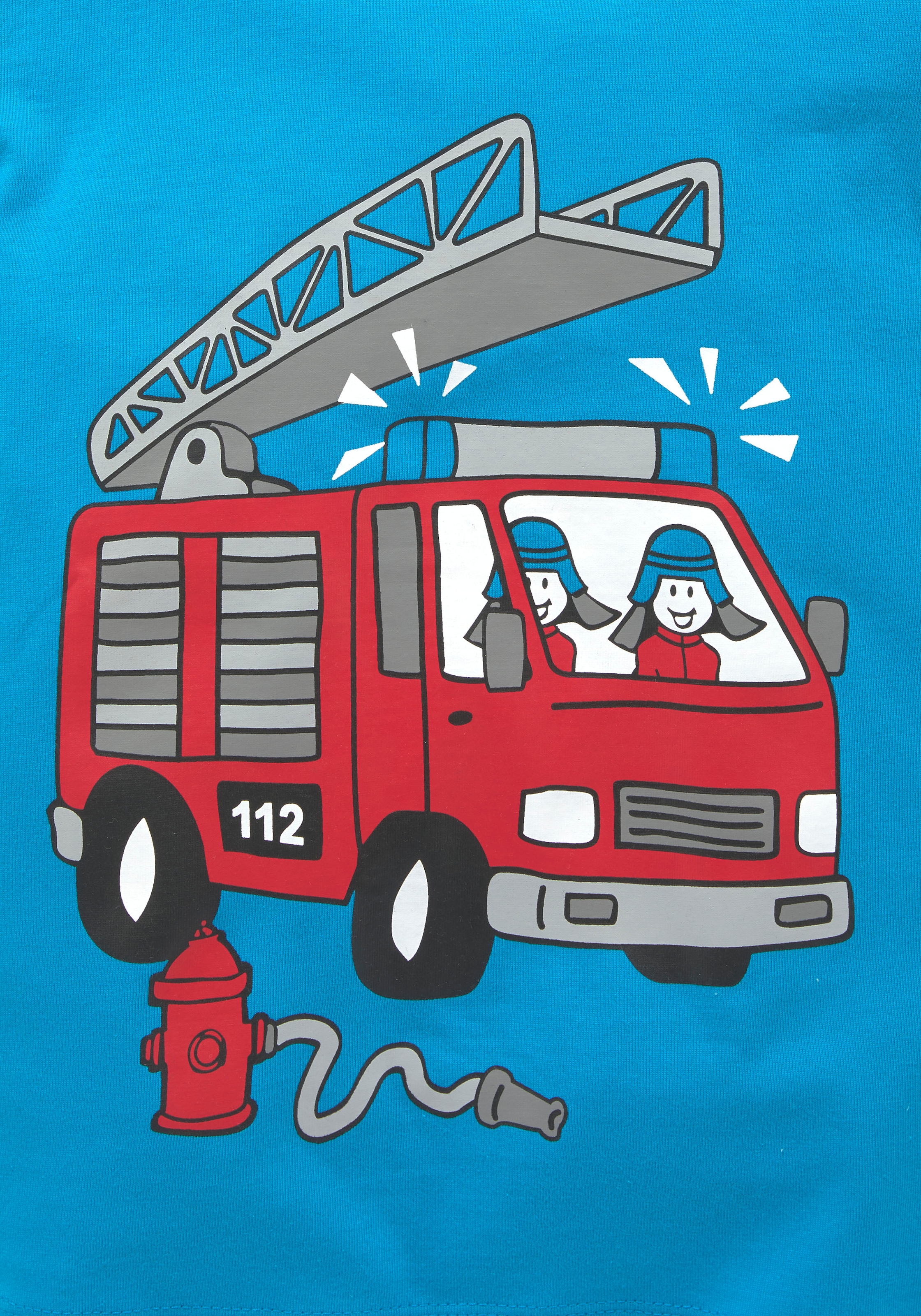 online T-Shirt »FEUERWEHR«, bestellen KIDSWORLD Auto BAUR |