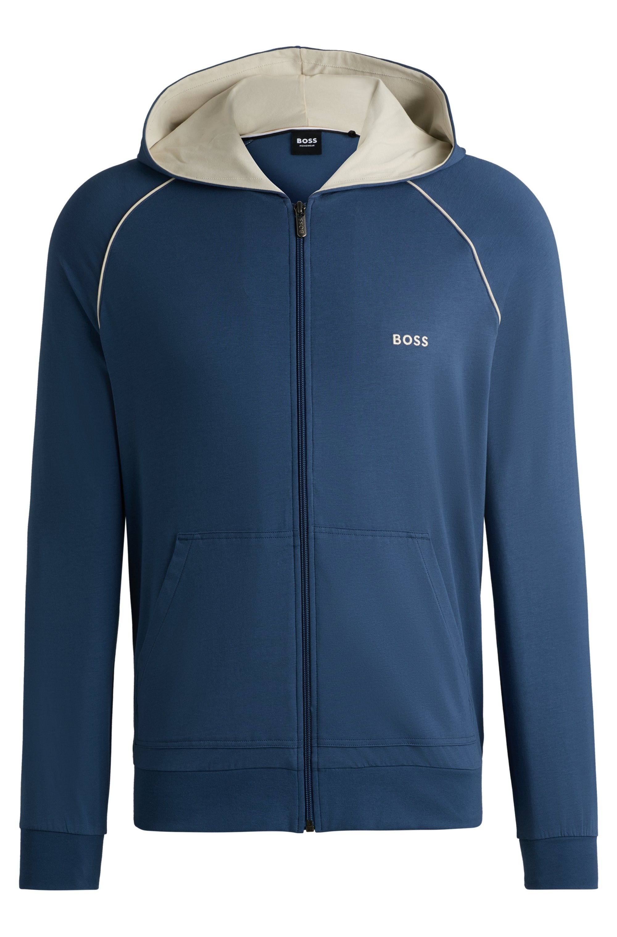 BOSS Kapuzensweatjacke »Mix&Match Jacket H«, mit Kängurutasche