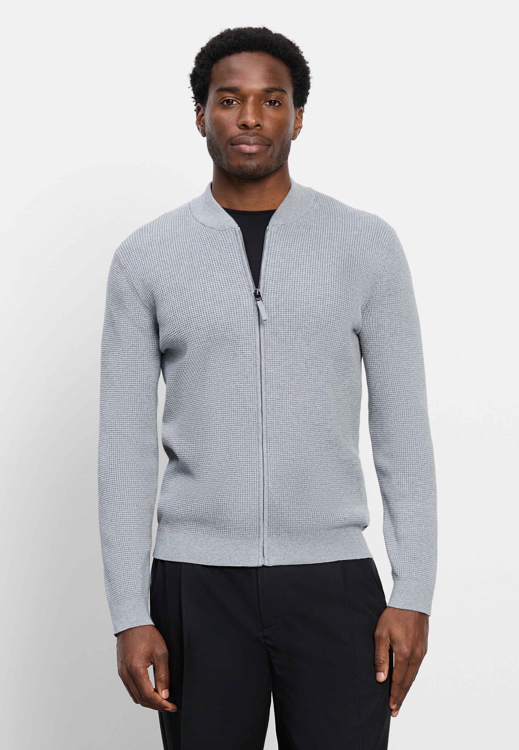 OLYMP Strickjacke "OLYMP Casual Strick, Strickjacke"