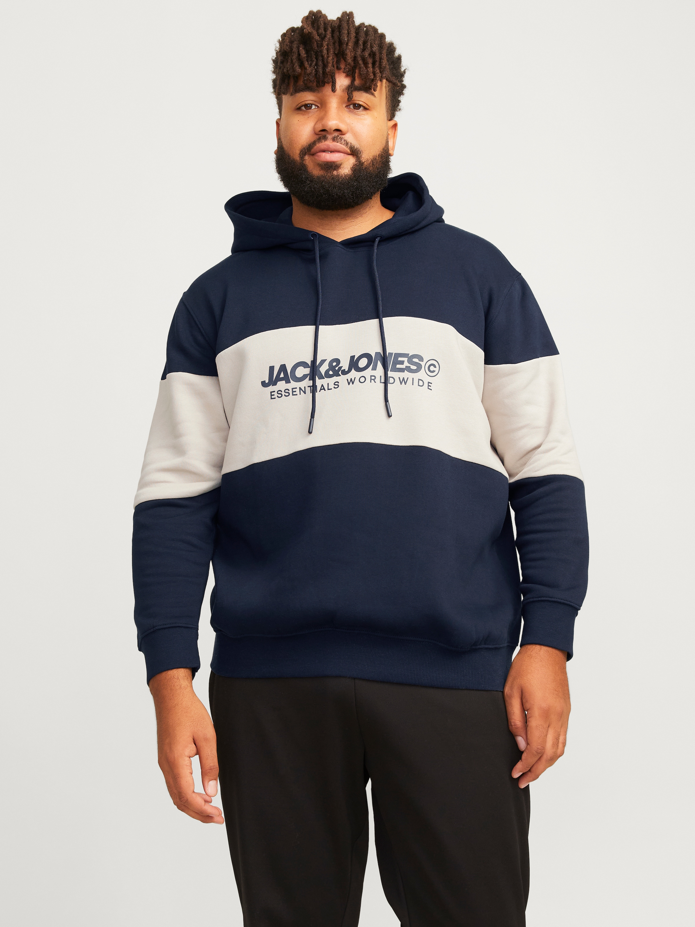 Kapuzensweatshirt »JJELEGACY BLOCKING SWEAT HOOD NOOS PLS«