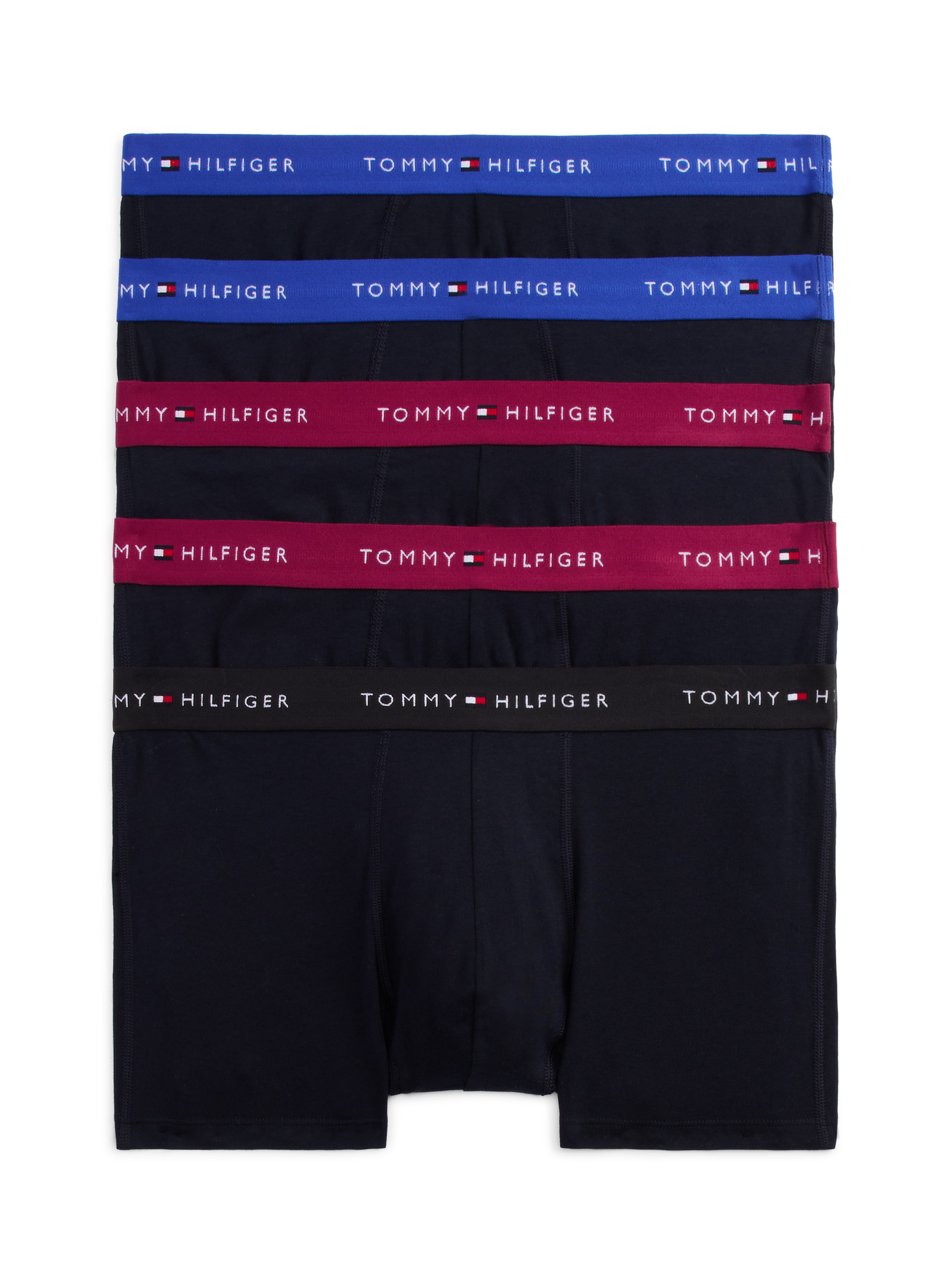 Tommy Hilfiger Underwear Boxer »TRUNK 5 PACK«, (5 St.), mit Logobund