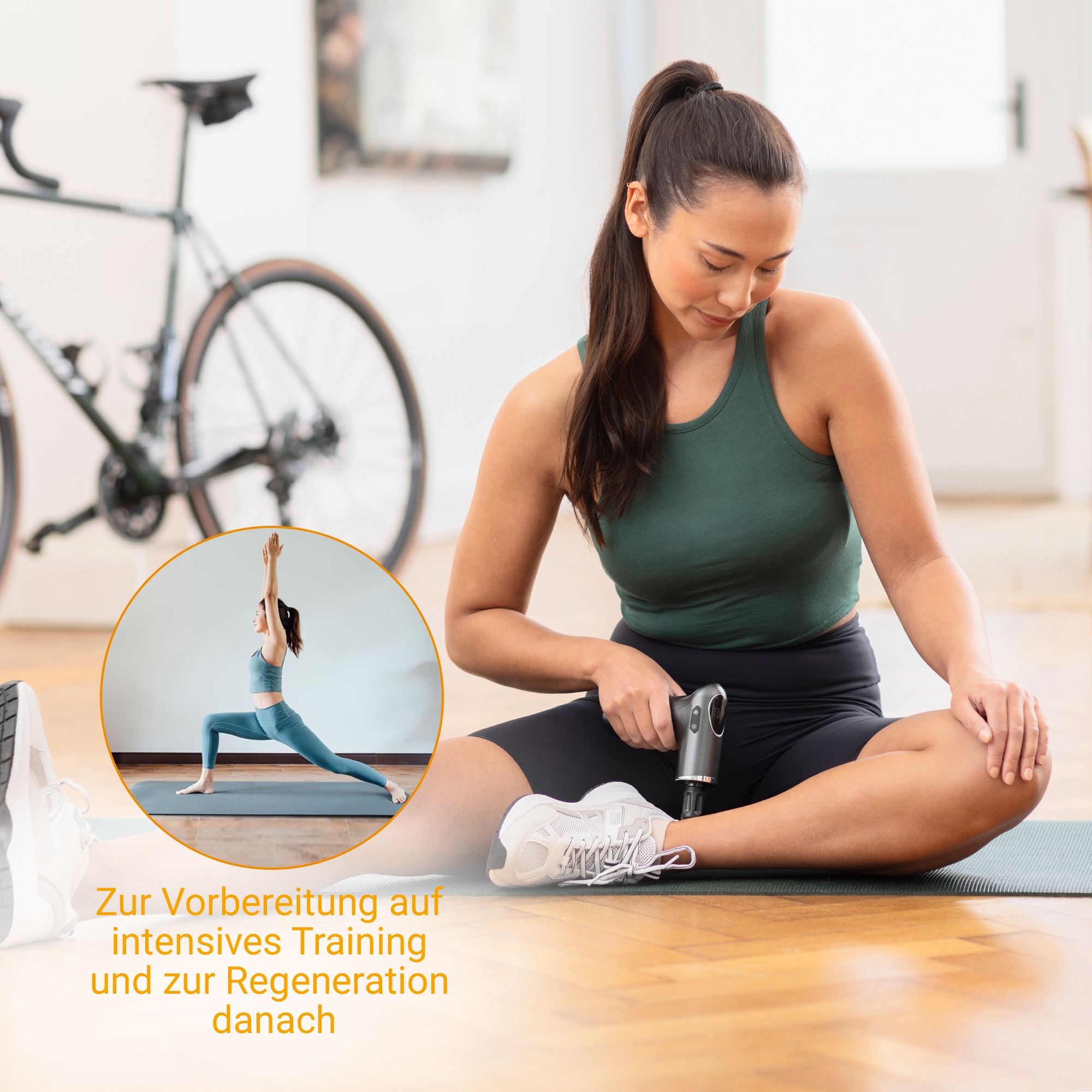 Medisana Massagepistole »MG 560«, (Set, 5 tlg.), Hot und Cold Funktion, regenerationsfördernd nach intensivem Training