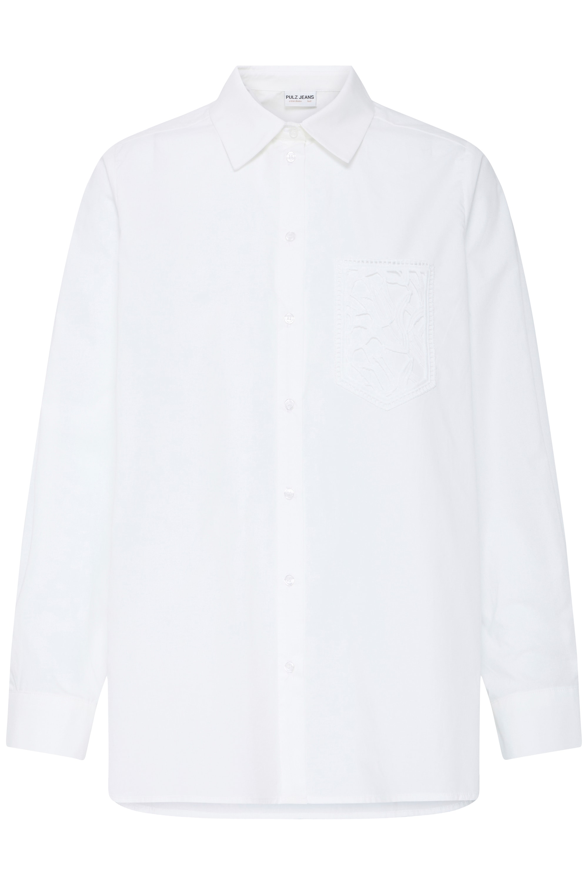 Pulz Jeans Langarmhemd "Damen Langarm PZDENISA"