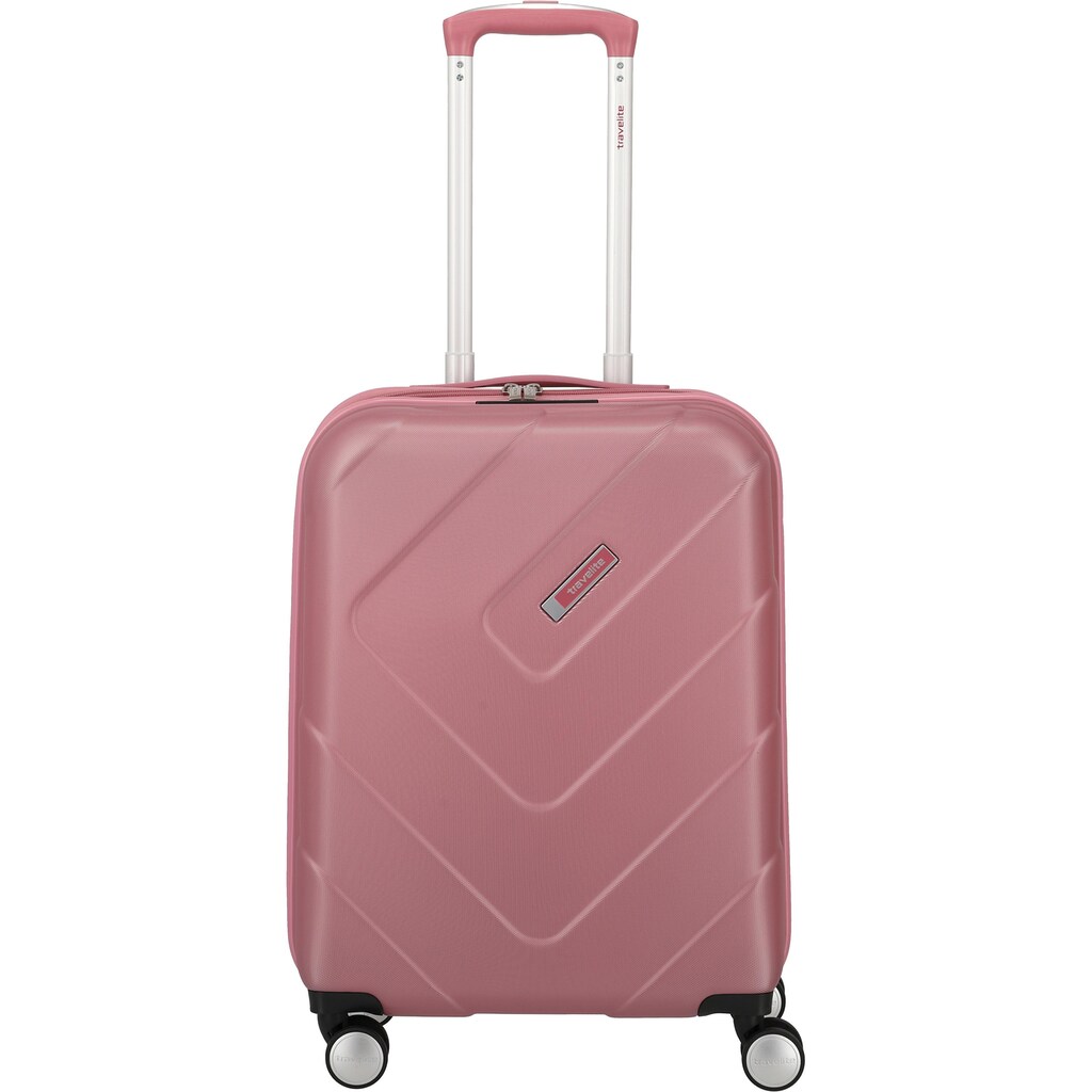 travelite Trolleyset »Kalisto, rose«, (3 tlg.), mit Volumenerweiterung;