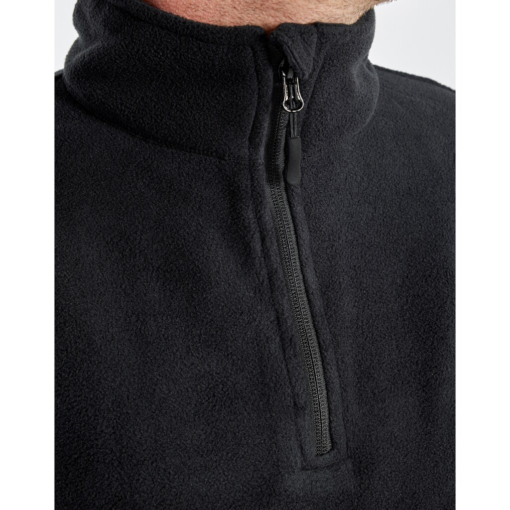 Damenmode Pullover Northern Country Troyer, mit Reißverschluss und Kinnschutz schwarz Damenmode Pullover Northern Country Troyer, mit Reißverschluss und Kinnschutz schwarz