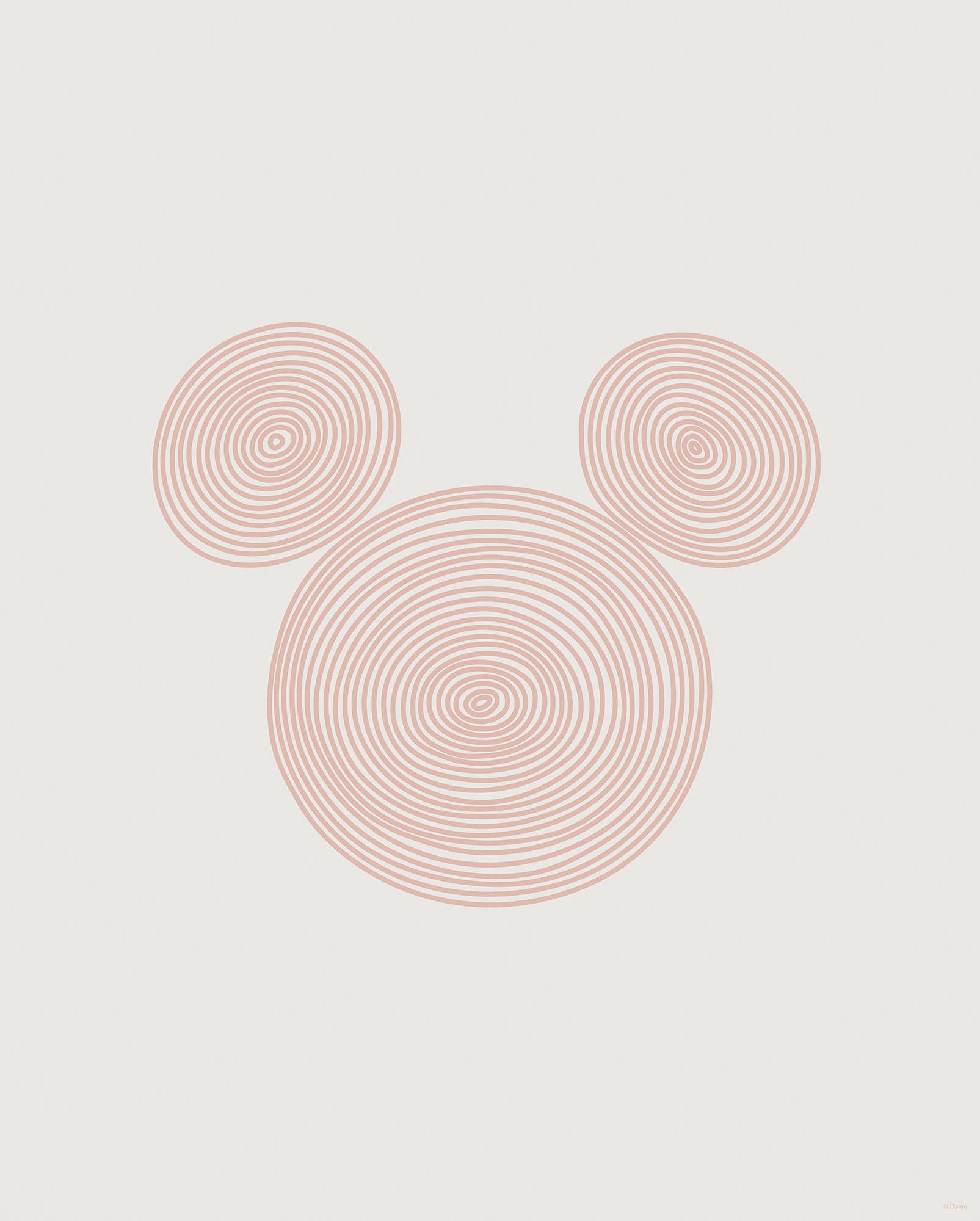Komar Bild "Pink Curls" Natur 1 Stk. tlg. Wandbild zur Dekoration im Kinder günstig online kaufen