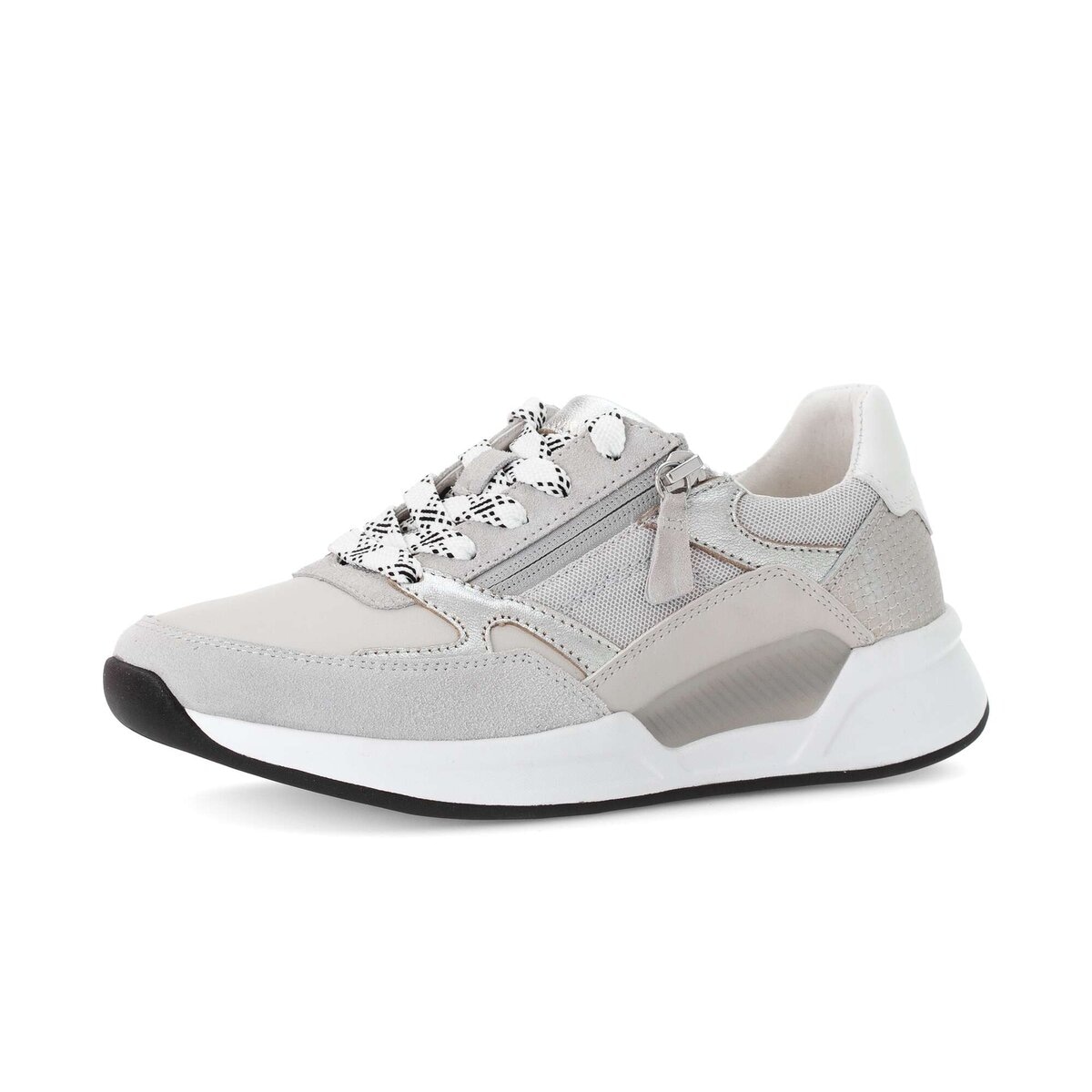 Gabor Sneaker "Sneaker low Materialmix Leder/Lederimitat" günstig online kaufen
