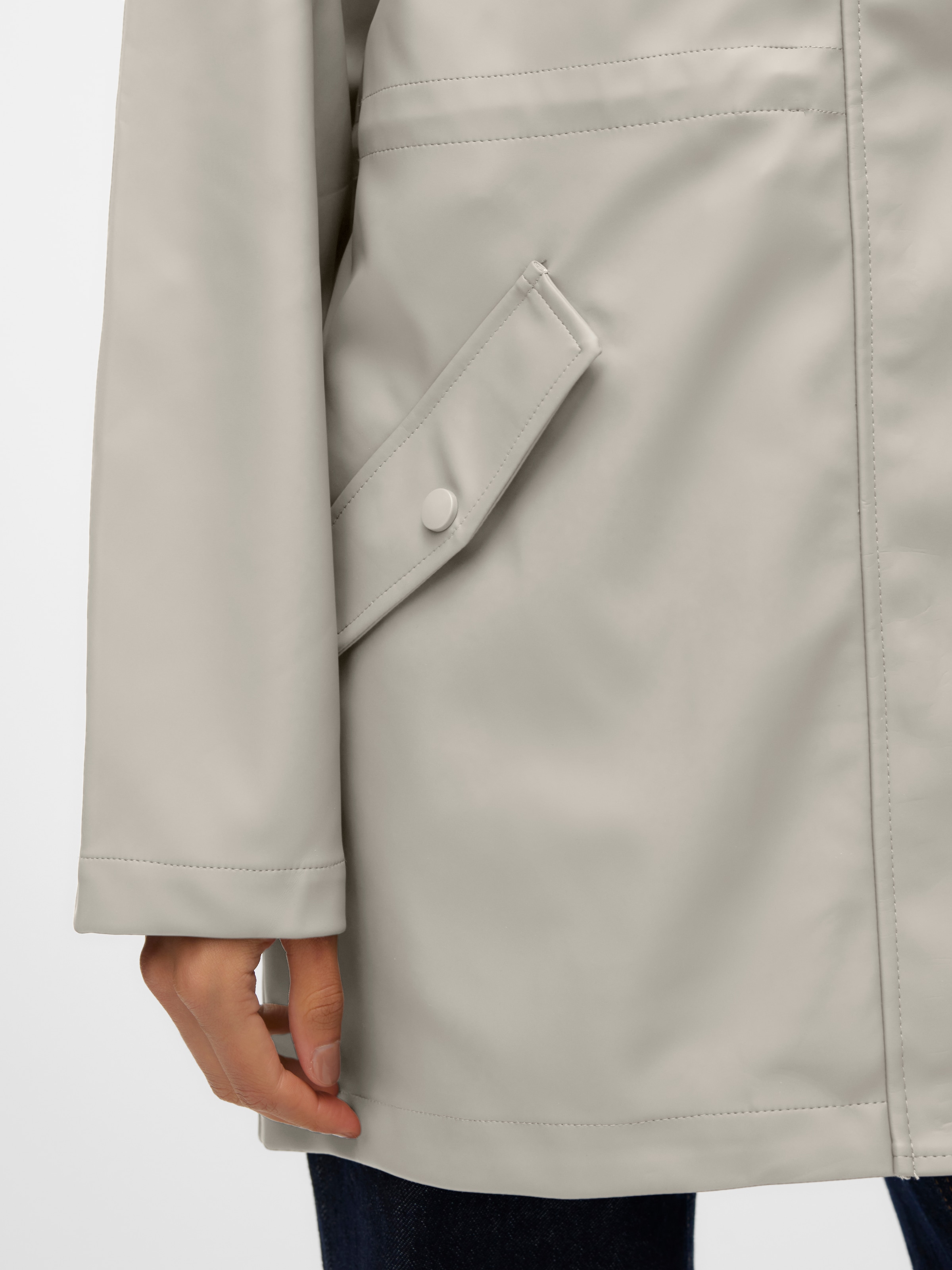 Vero Moda Regenjacke »VMMALOU COATED JACKET«, mit Kapuze