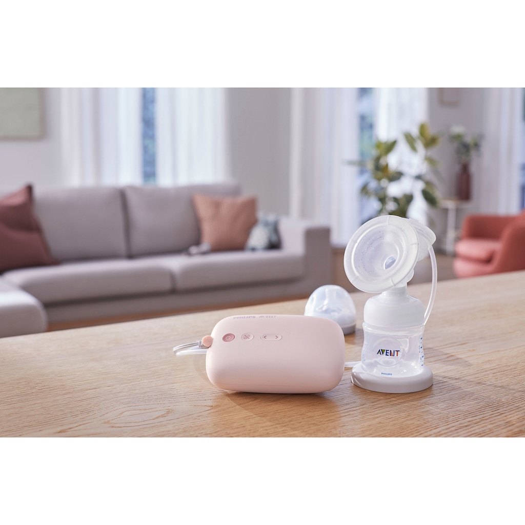 Philips AVENT Elektrische Milchpumpe »SCF395«, (Set, 7 tlg.)