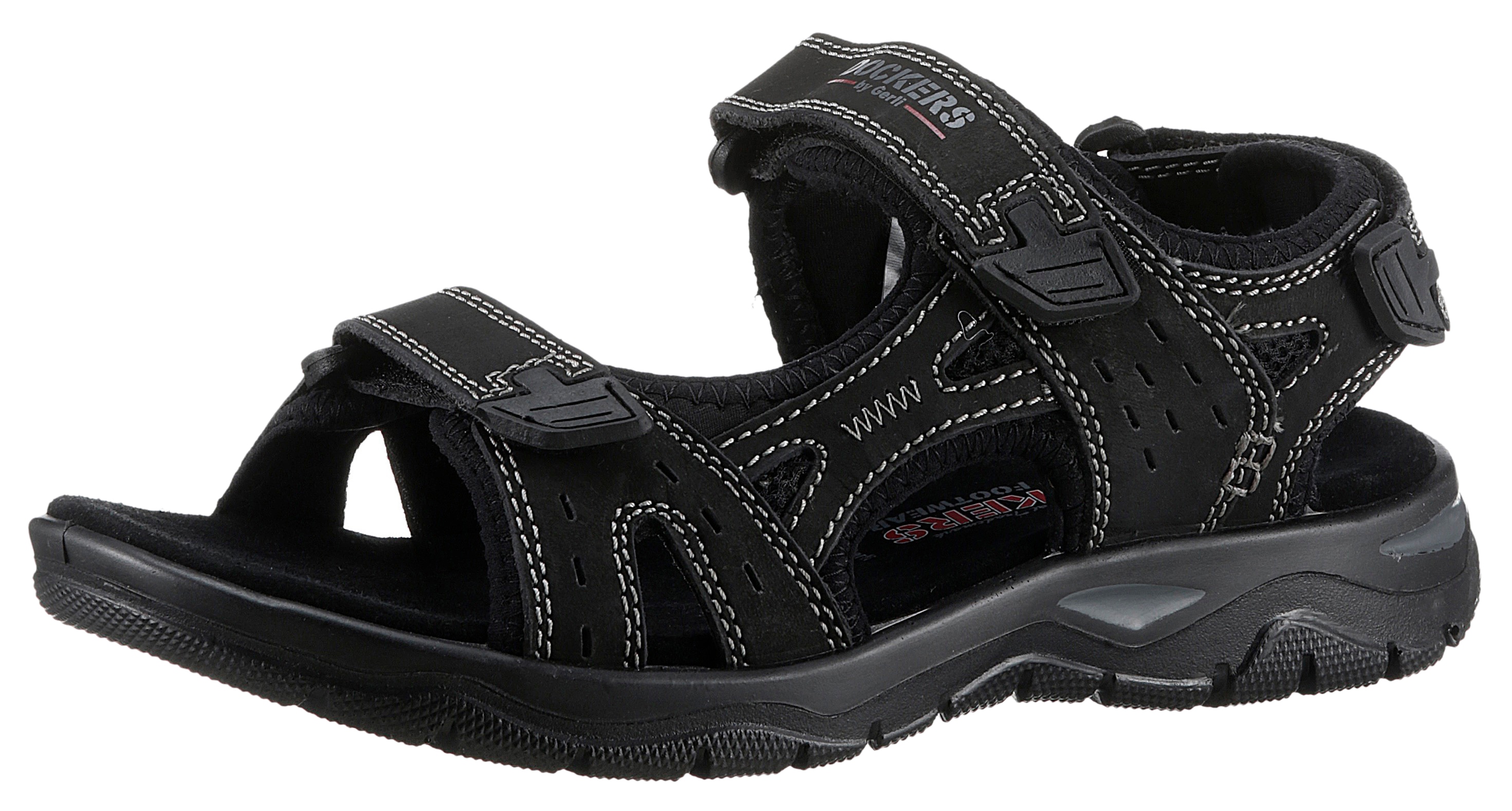 Dockers By Gerli Sandale Sommerschuh, Klettschuh, Outdoorschuh, In Trekking-Optik