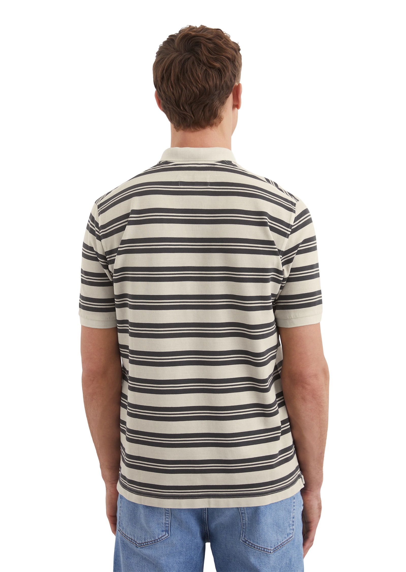 Marc O'Polo Poloshirt »aus Bio-Baumwoll-Piqué«