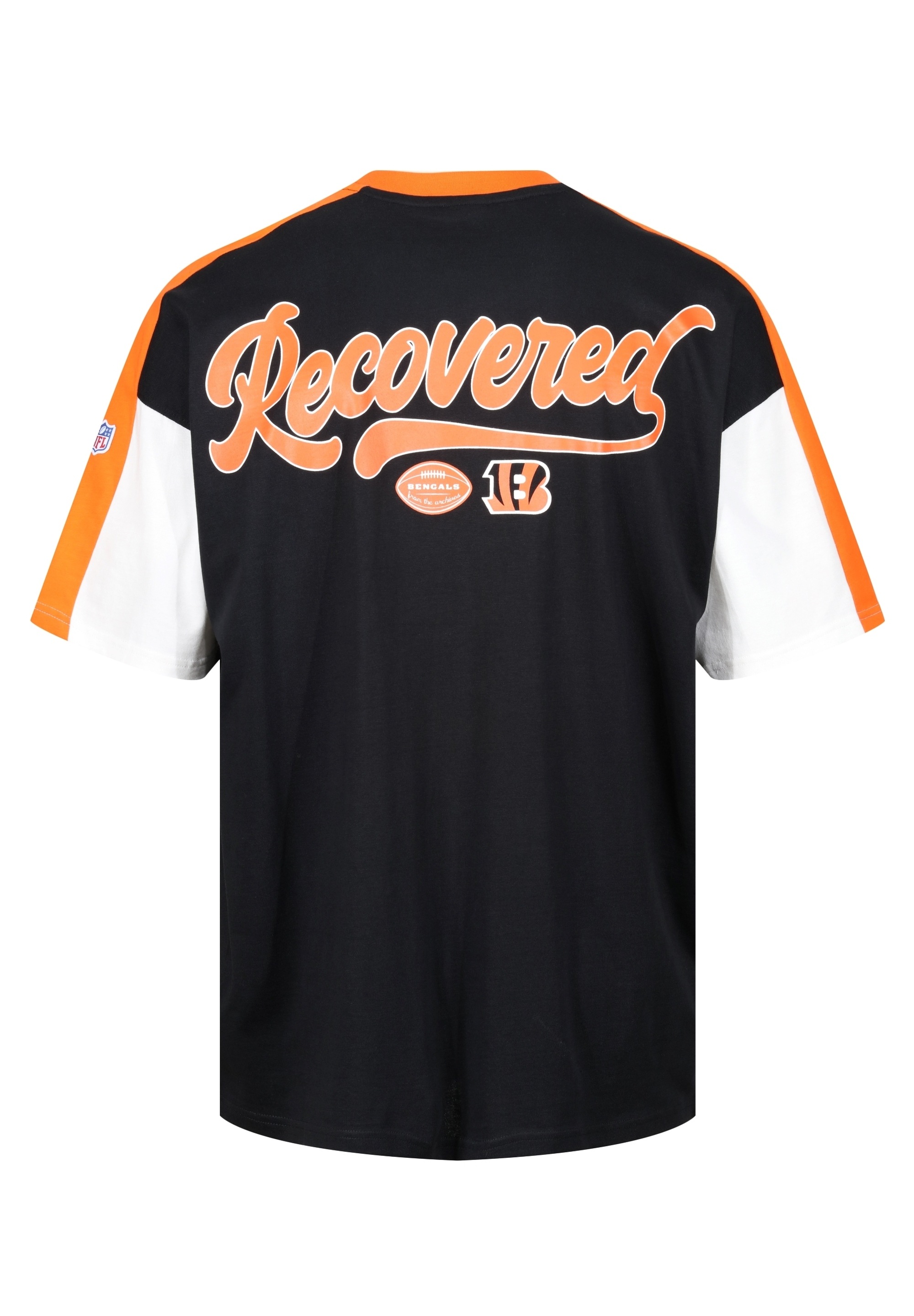 Recovered T-Shirt »NFL Bengals Cincinnati Cut and Sew Oversized«, für alle Fans der Cincinnati Bengals