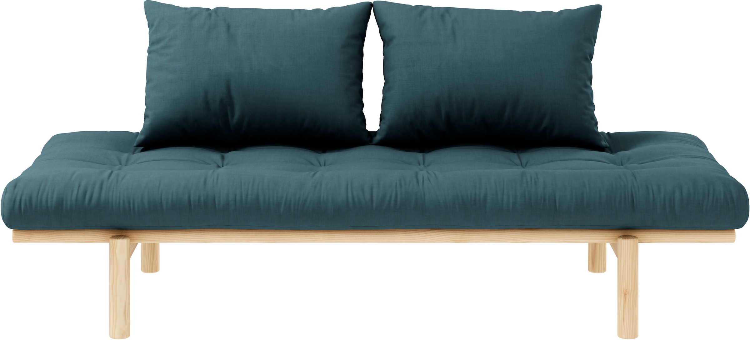 Karup Design Daybett "Pace" Set, 2 Stk. tlg. aus massiven Kiefernholz, inkl. Futonmatratze