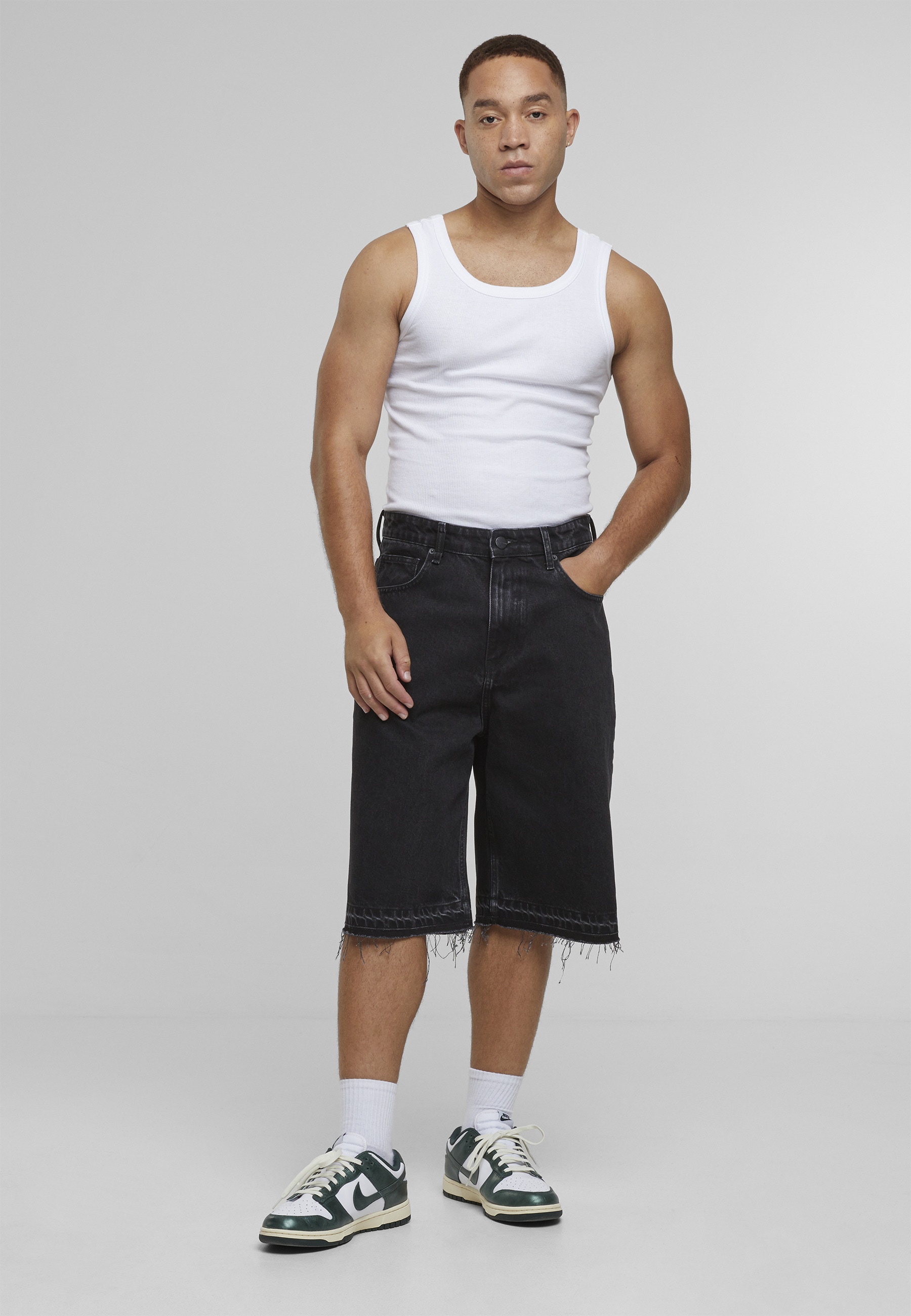 2Y Studios Shorts »2Y Studios Joran Open Hem Baggy Shorts«