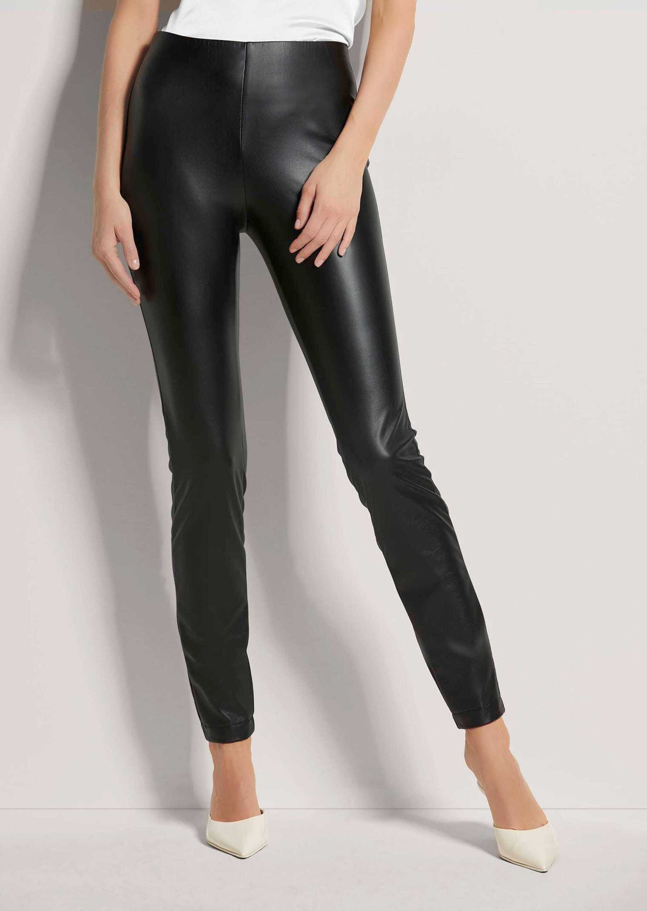 MADELEINE Leggings »Leggings Leggings im Leder-Look«