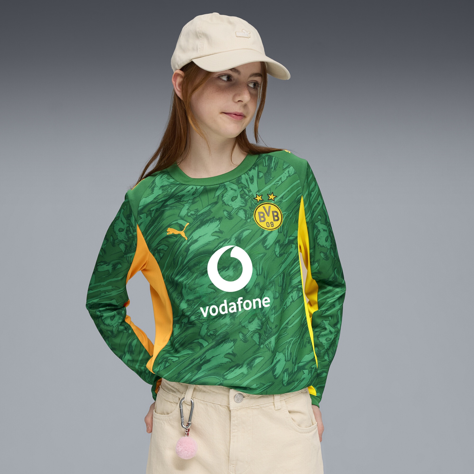 PUMA Trainingsshirt »Borussia Dortmund 25/26 Langärmliges Torwarttrikot Jugendliche«