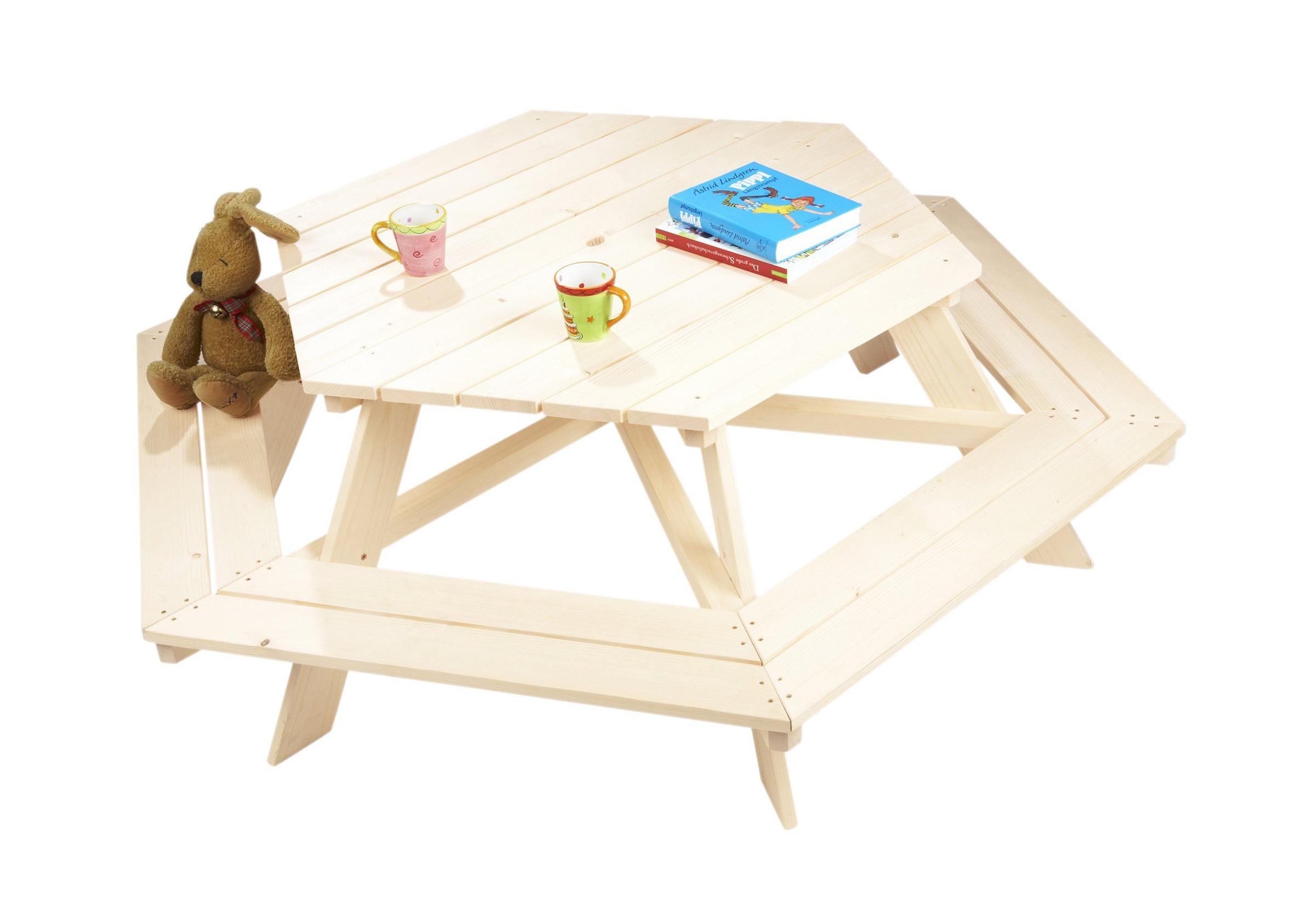 Pinolino® Kindersitzgruppe »Nicki, 6-eckig«, Made in Europe