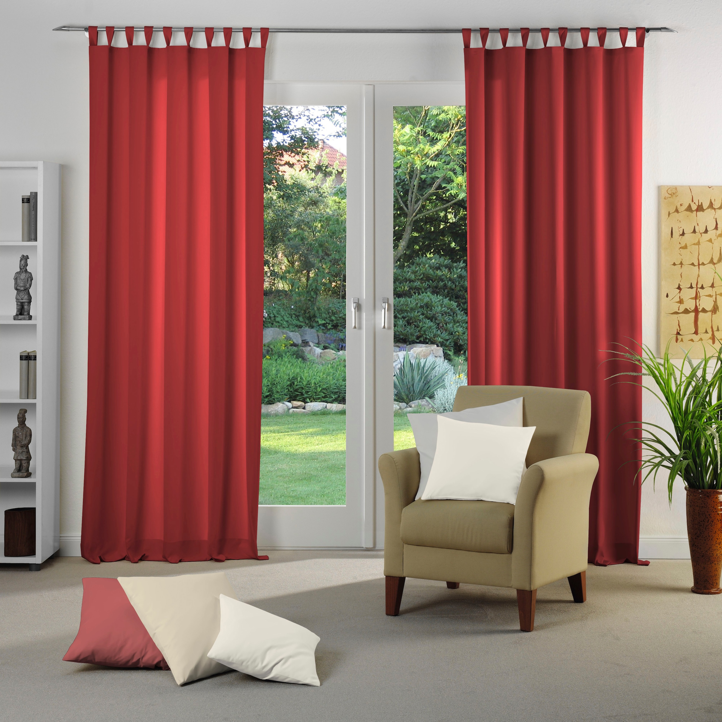 Wirth Vorhang "Newbury" Schlaufen 1 Stk. tlg. nach Maß günstig online kaufen