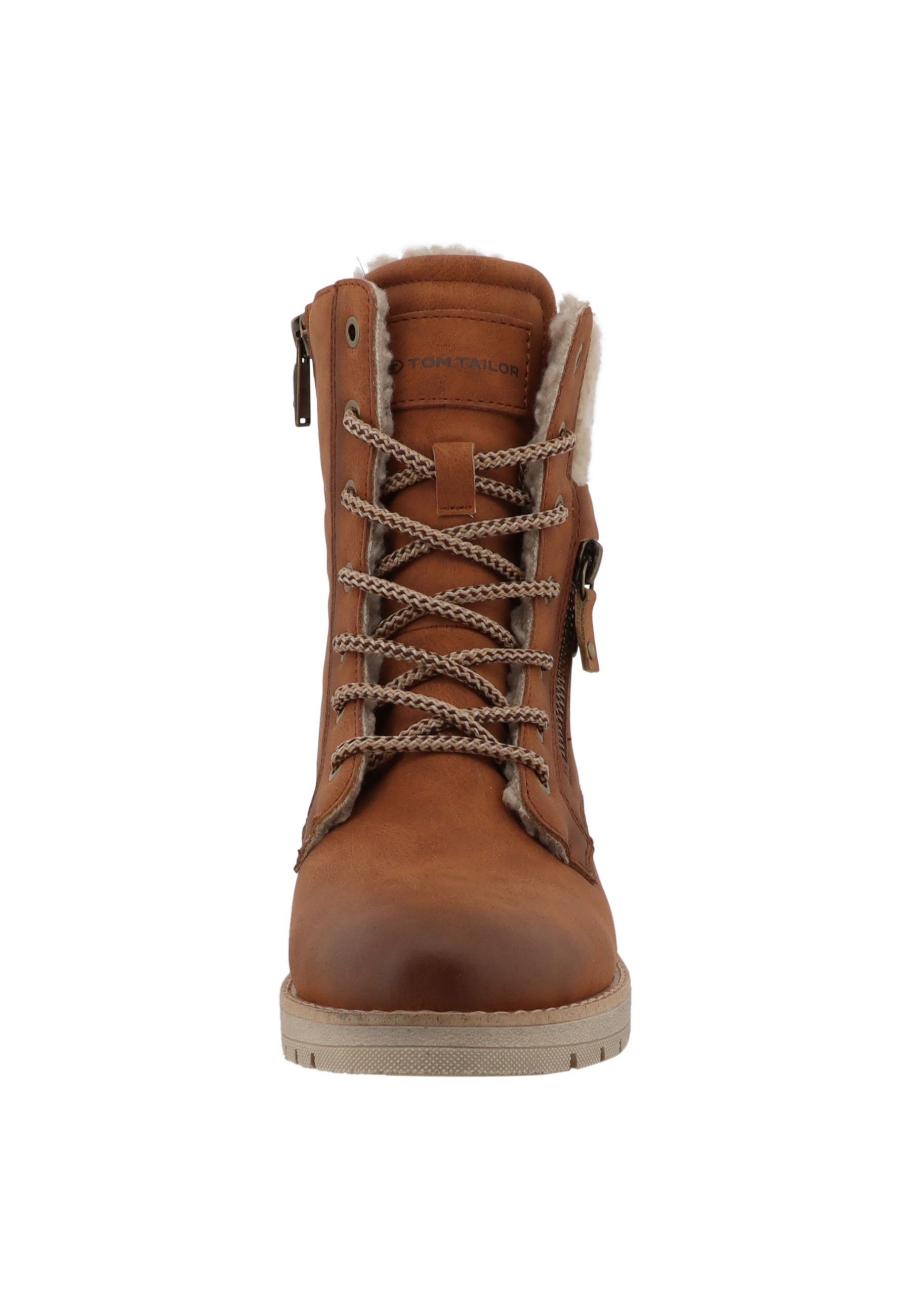 Stiefel TOM TAILOR "Tom Tailor Winter Boots", Damen, Gr. 38, rust, Schuhe Stiefel