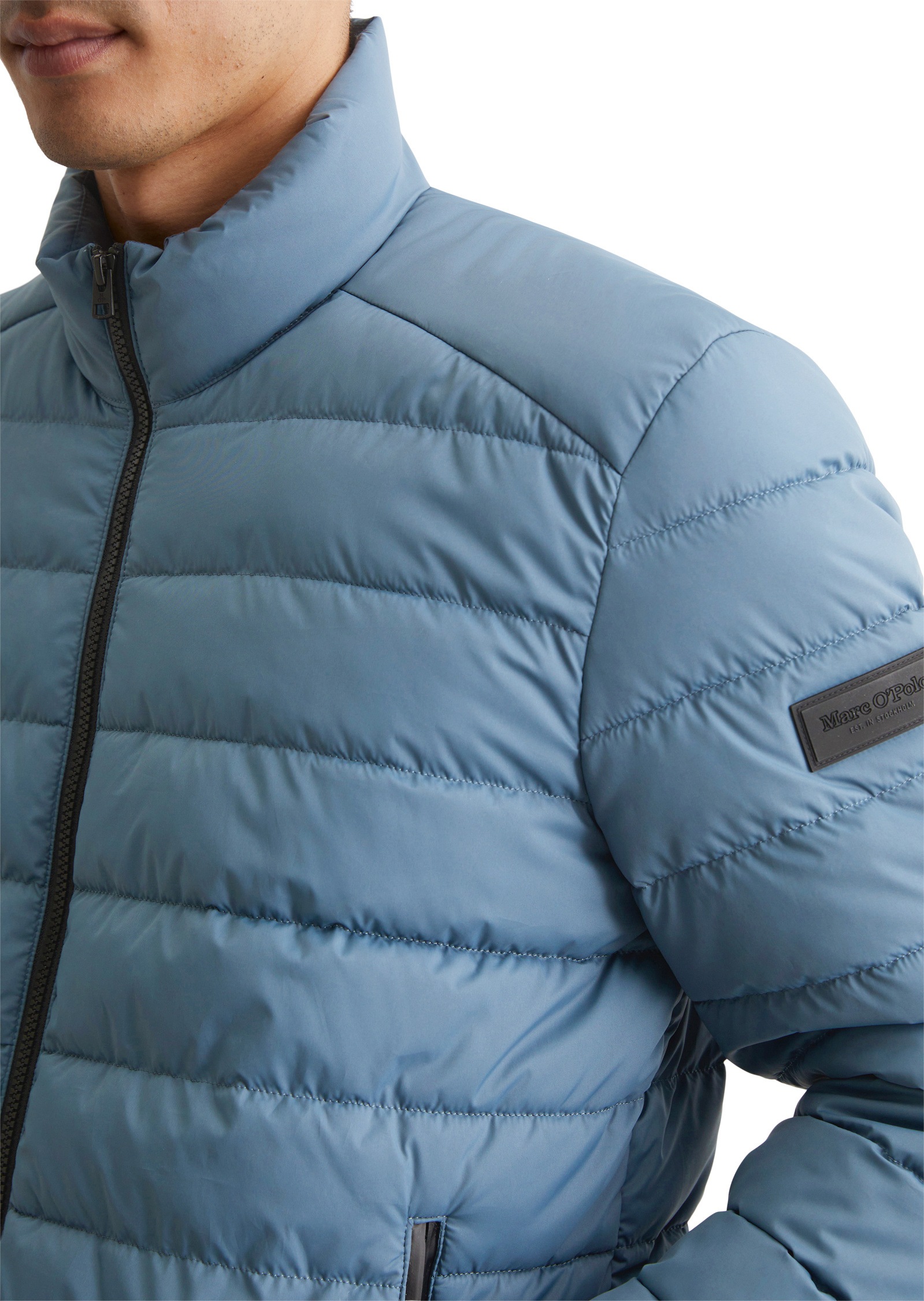 Marc O'Polo Outdoorjacke »in leichter, wasserabweisender Qualität«, ohne Kapuze