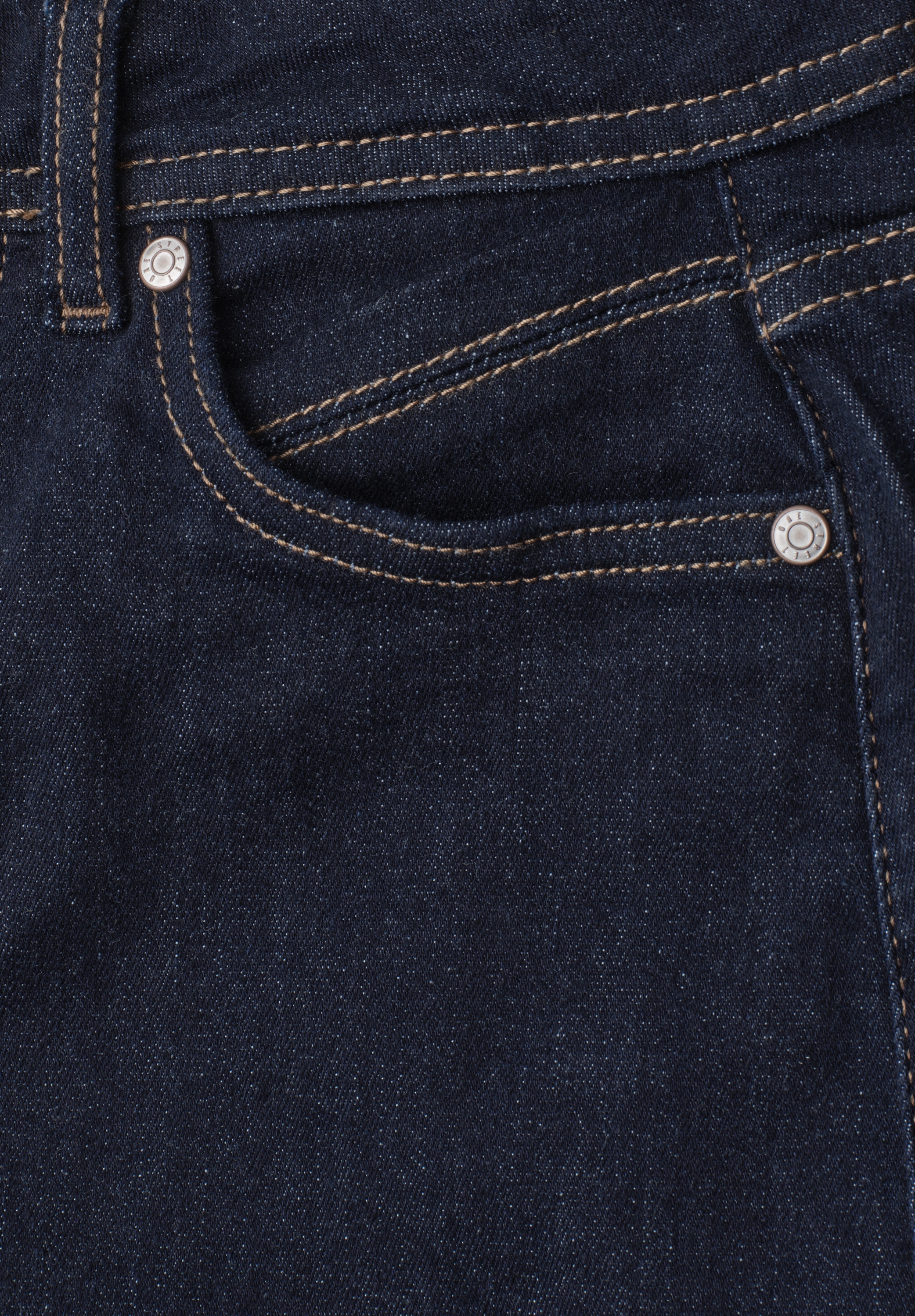 STREET ONE Loose-fit-Jeans High Waist
