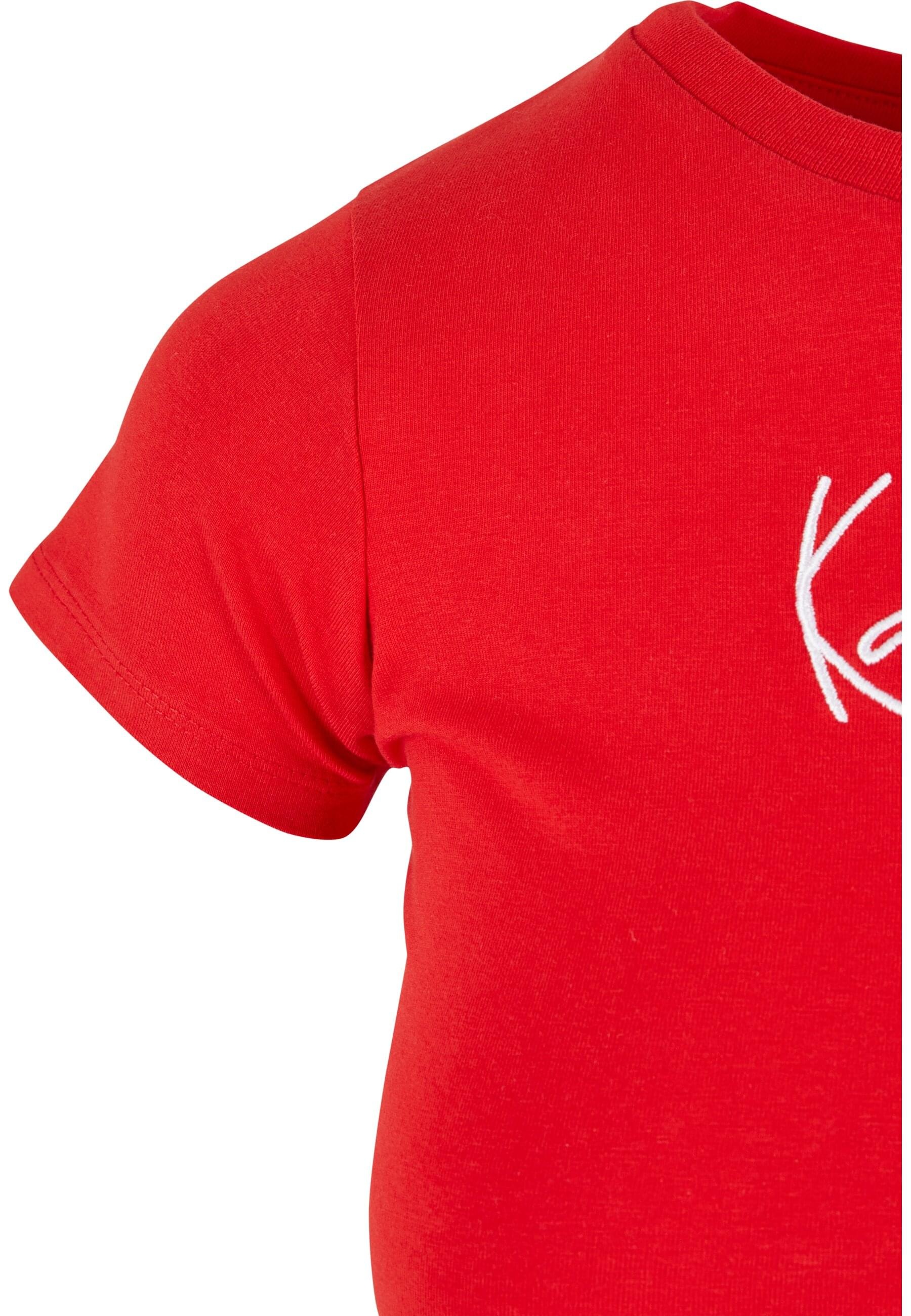 Karl Kani T-Shirt »Karl Kani Damen KKWQ22002RED Small Signature Short Tee«, (1 tlg.)