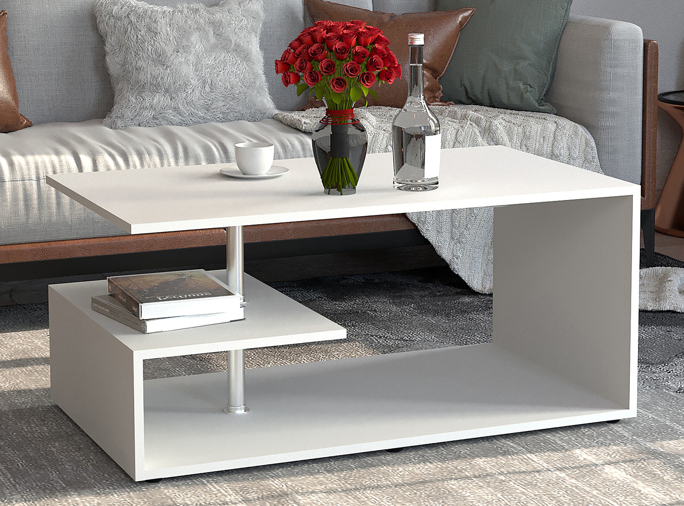 VCM Beistelltisch »Holz Sofatisch Couchtisch Wohnzimmertisch Maliso M«