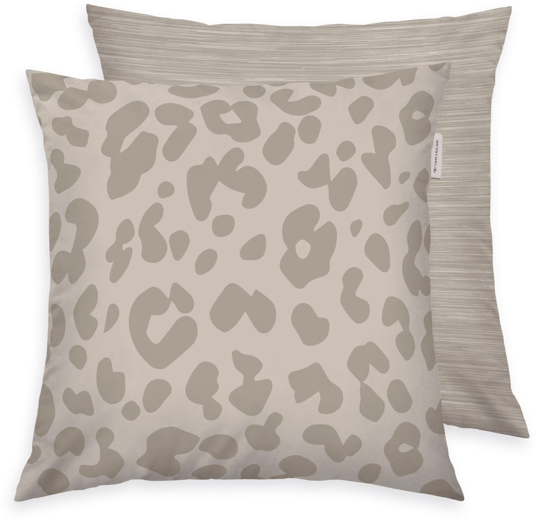 TOM TAILOR HOME Bettwäsche »Ellja« 3 Stk. tlg. in Gr. 135x200 oder 155x220 cm, 100% Baumwolle, Leo Design