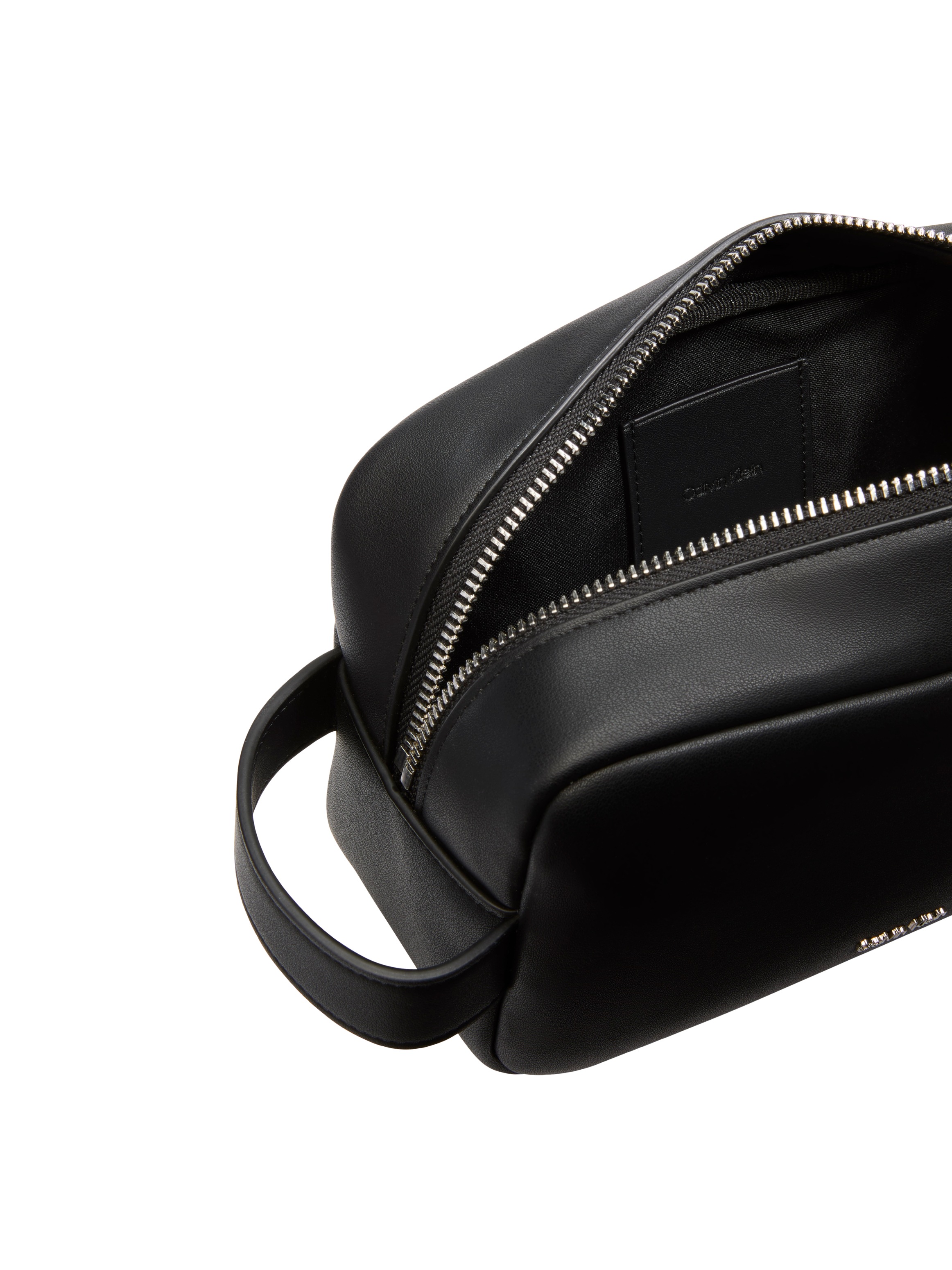 Calvin Klein Kulturbeutel »RAISED DOPP KIT« Unisex Kosmetiktasche, Minibag mit Handschlaufe