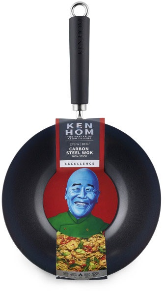 KEN HOM Wok »Excellence«, Stahl, (1 tlg.), Ø 27, Induktion