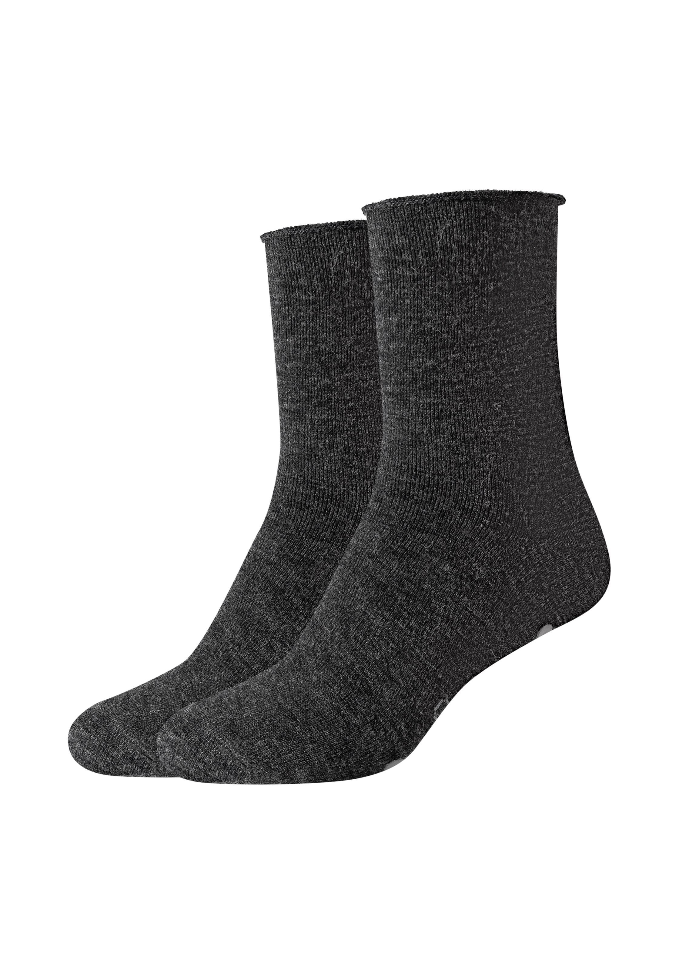 Camano ABS-Socken »warm & cozy« 2 Stk. tlg. mit Anti-Rutsch Noppen
