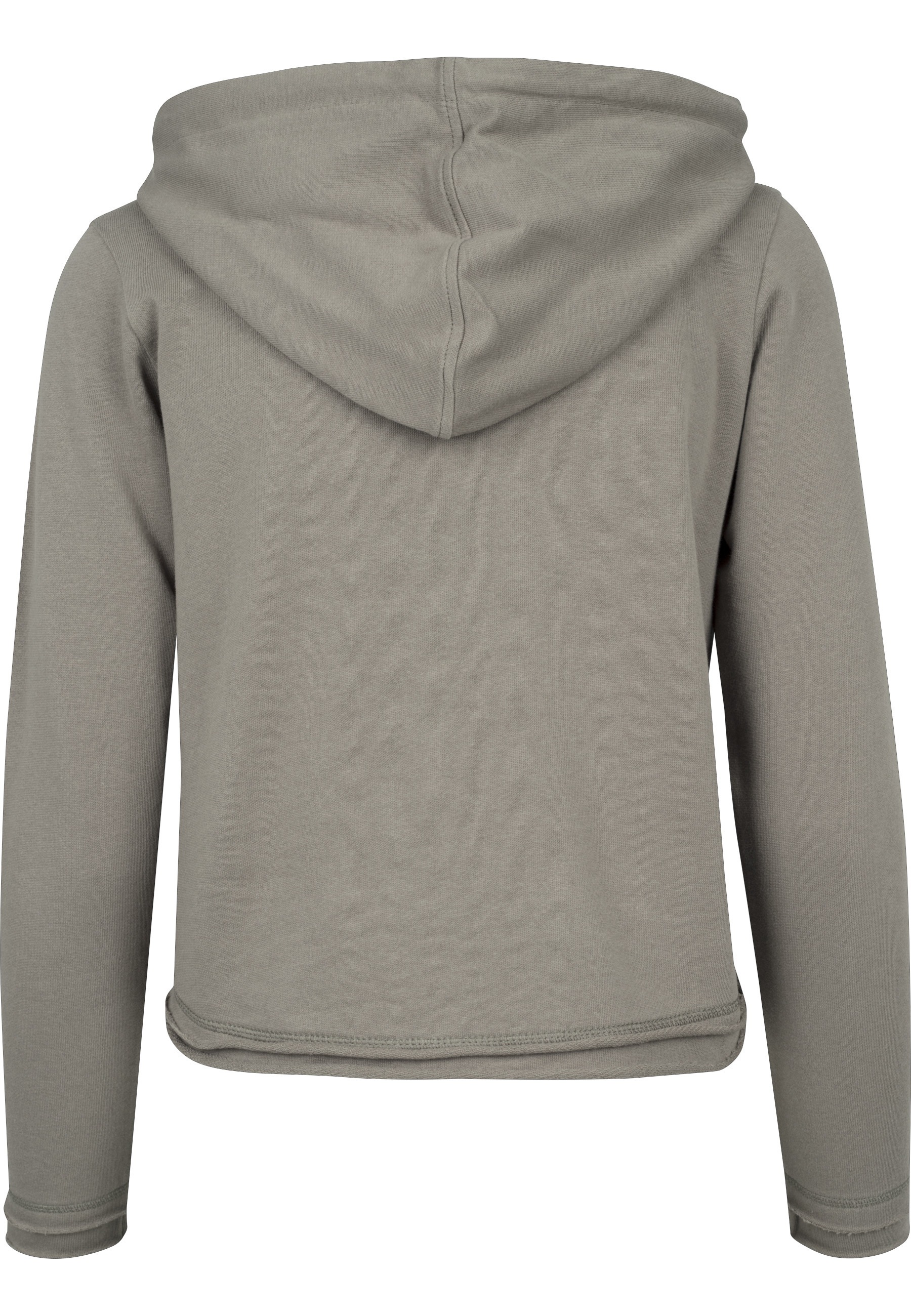 URBAN CLASSICS Rundhalspullover »Urban Classics Damen Ladies Cropped Terry Hoody« 1 Stk.