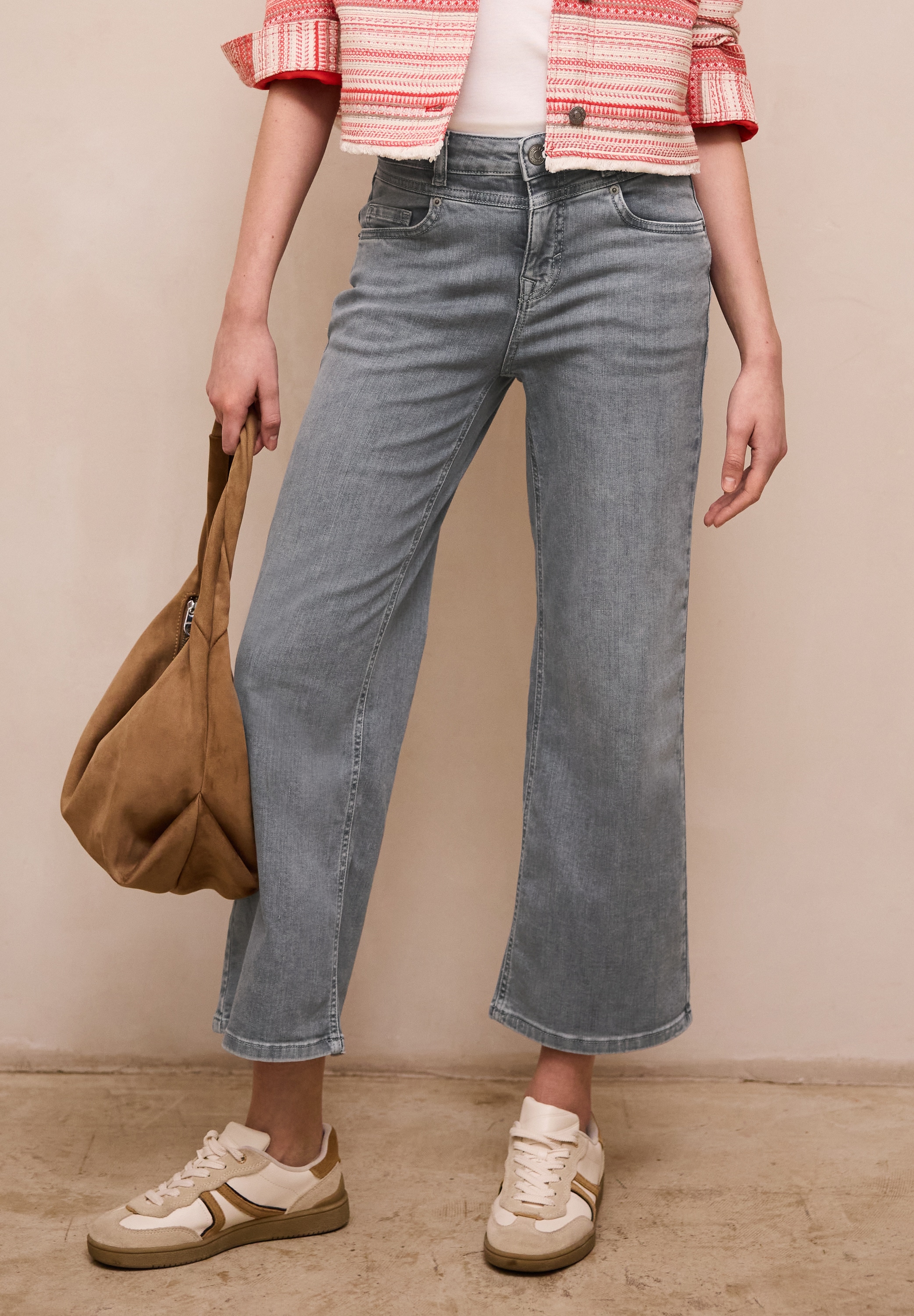 STREET ONE STUDIO Loose-fit-Jeans High Waist