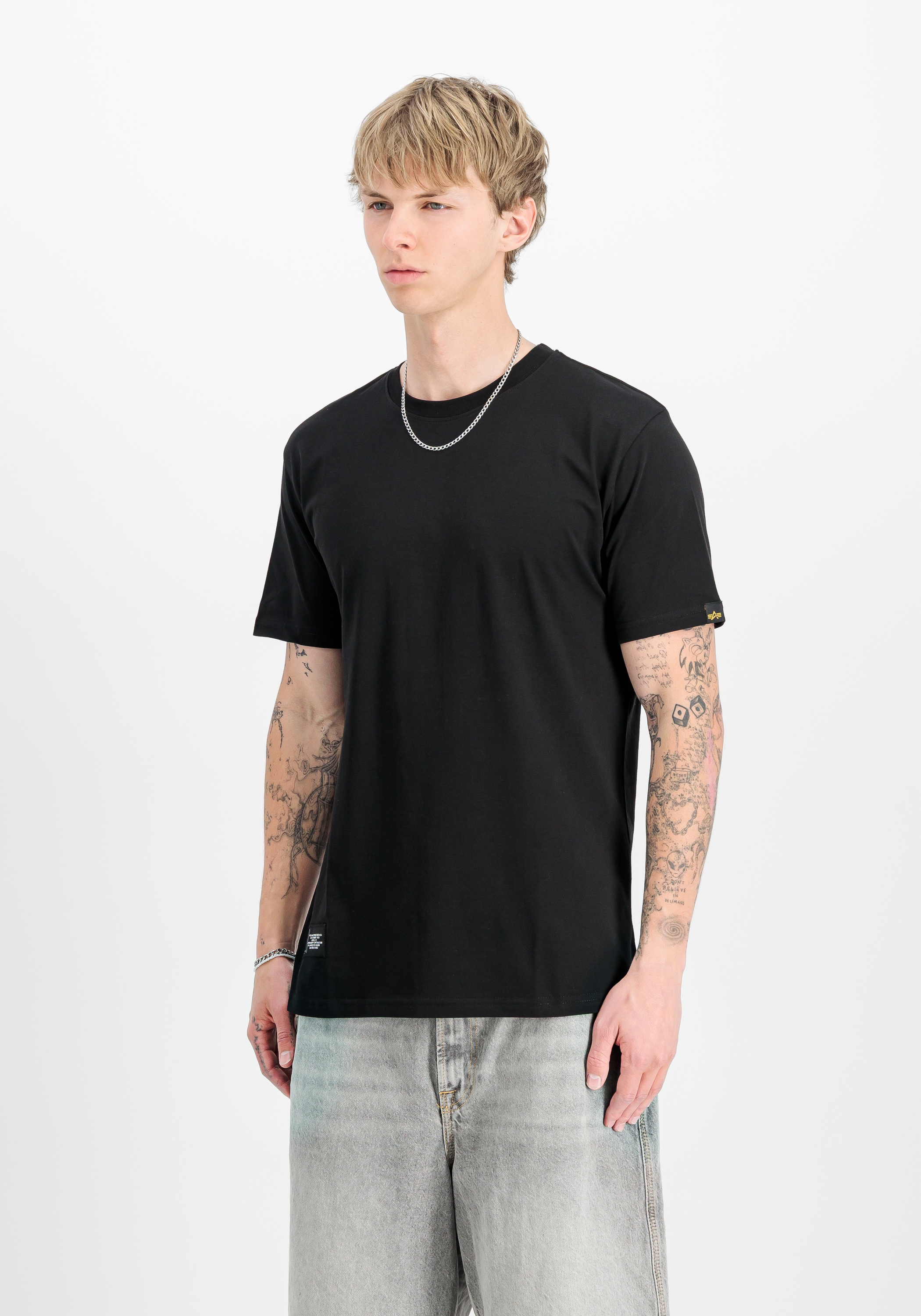 Alpha Industries T-Shirt "Label Backprint T-Shirt" günstig online kaufen