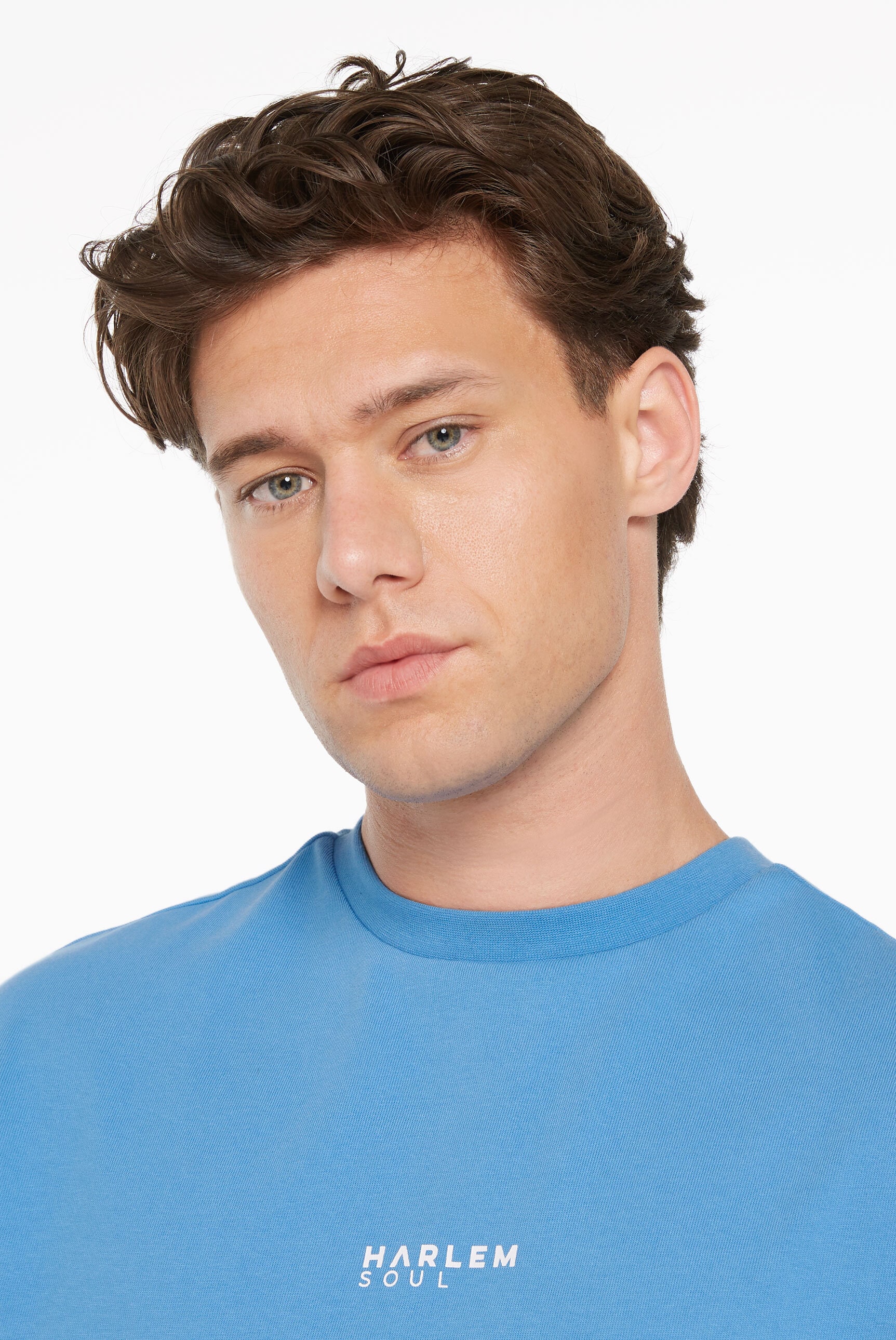 Harlem Soul Rundhalsshirt, aus Baumwolle