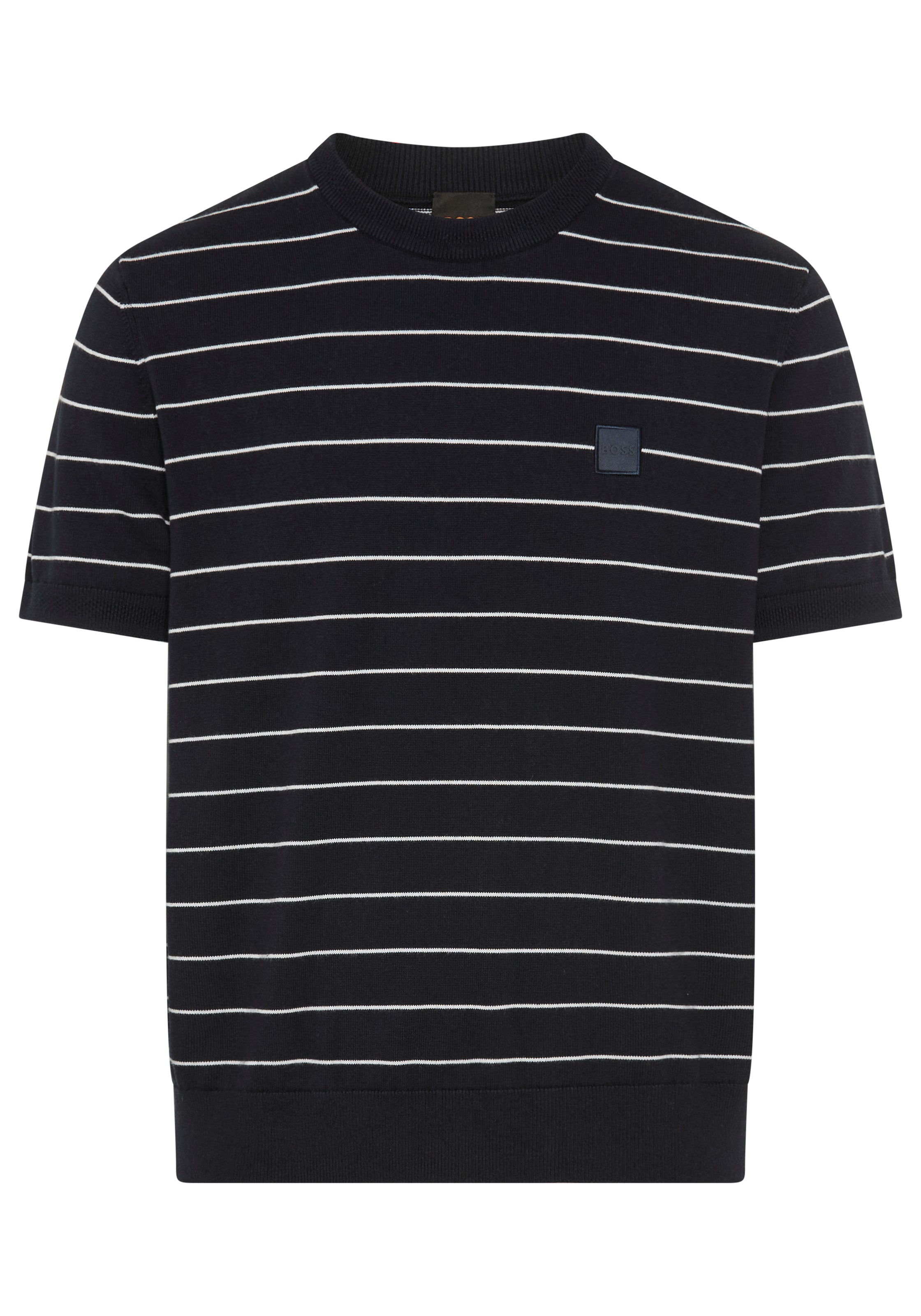 BOSS ORANGE Kurzarmpullover "Kanacho" mit Kaschmir-Anteil, Rundhals günstig online kaufen