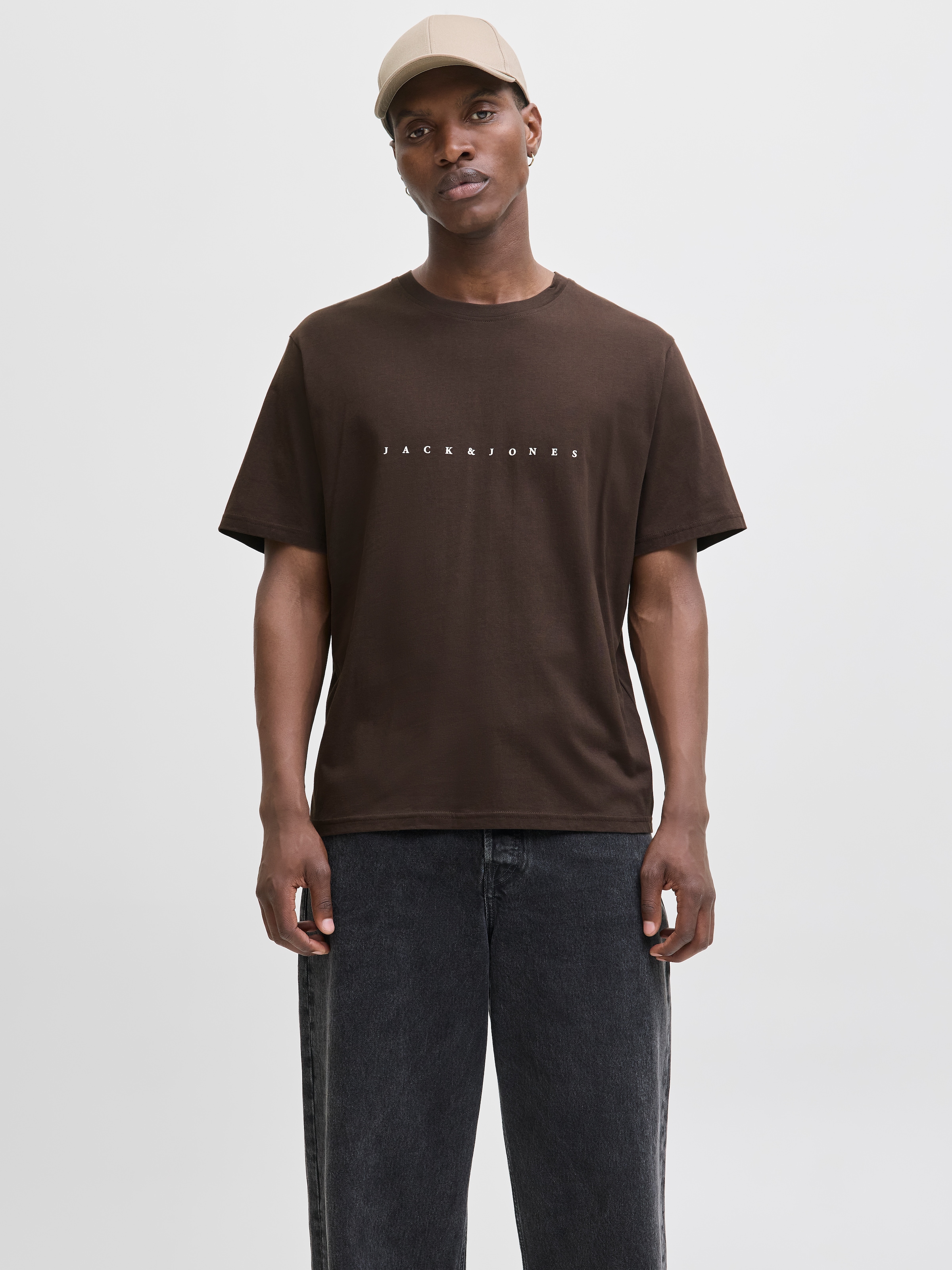 Jack & Jones Rundhalsshirt "JJESTAR mit Pigmentprint und Baumwollgefühl", m günstig online kaufen