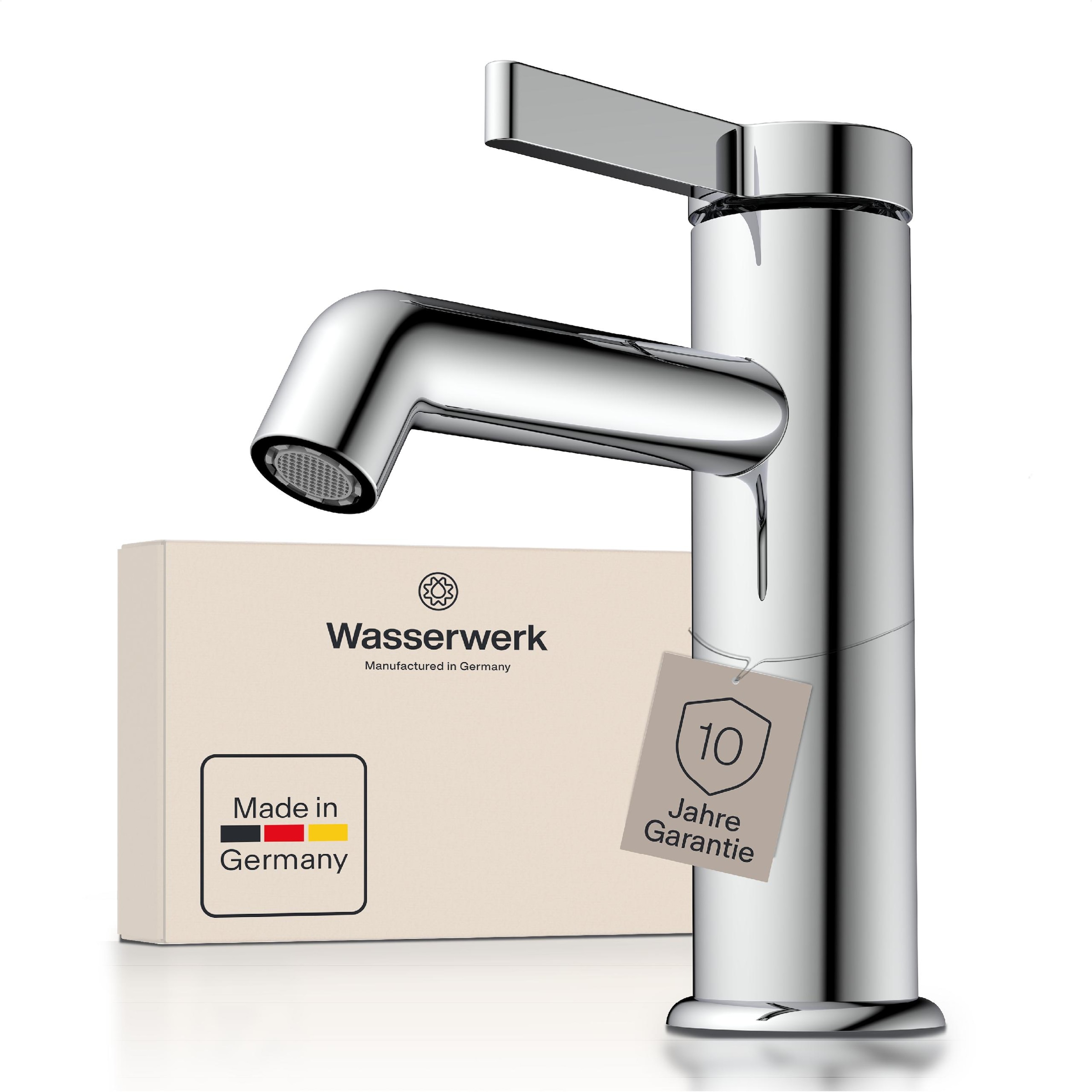 WASSERWERK Waschtischarmatur "WT 11" inkl. Popup, wassersparend günstig online kaufen