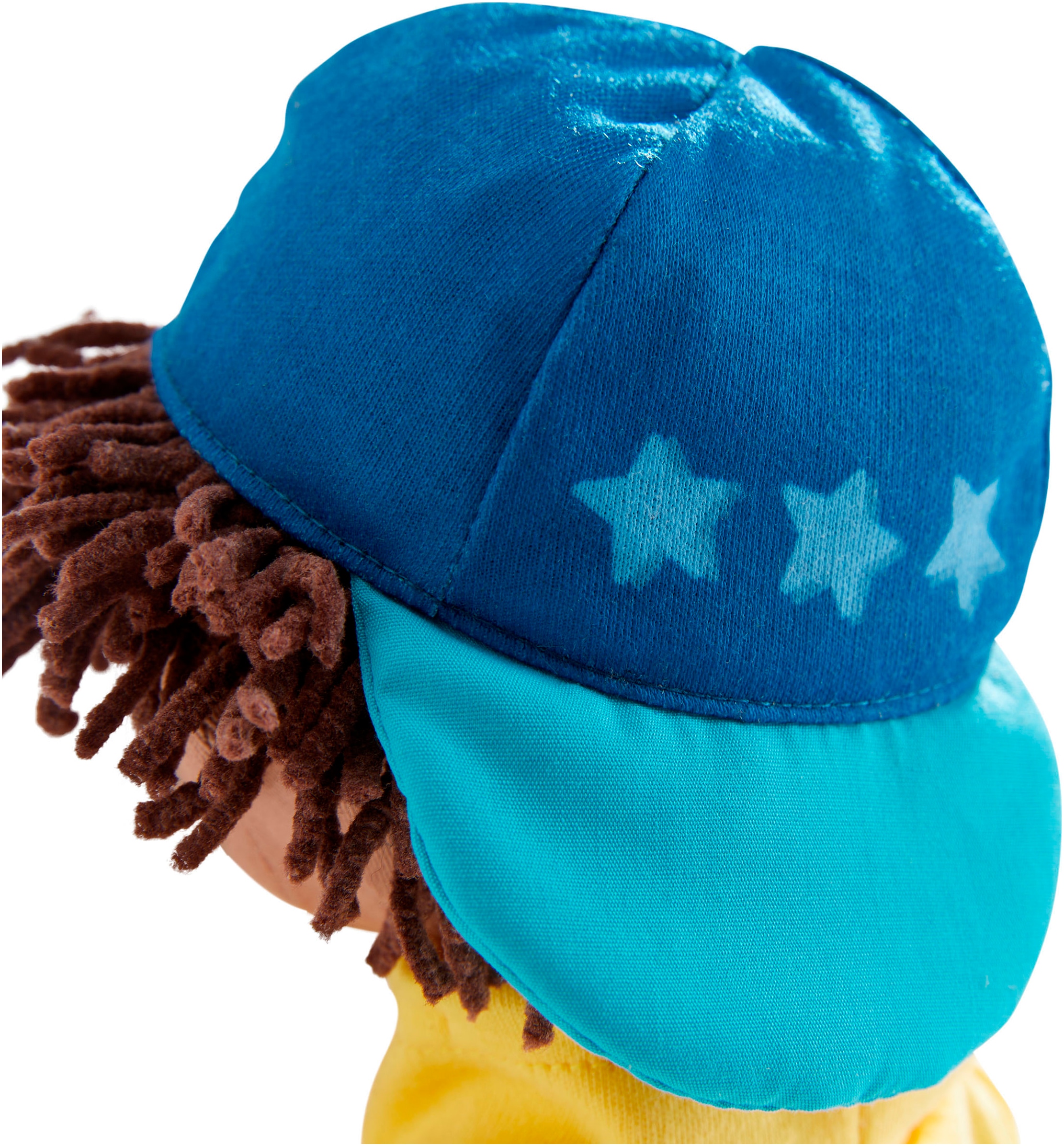 Haba Stoffpuppe »Bruno«, Mit Sweatshirt, Hose und Cap