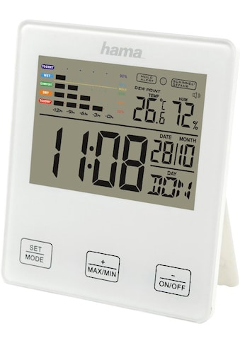 Hama Wetterstation »Thermo-/Hygrometer "TH-10", mit Schimmelalarm Thermometer« kaufen