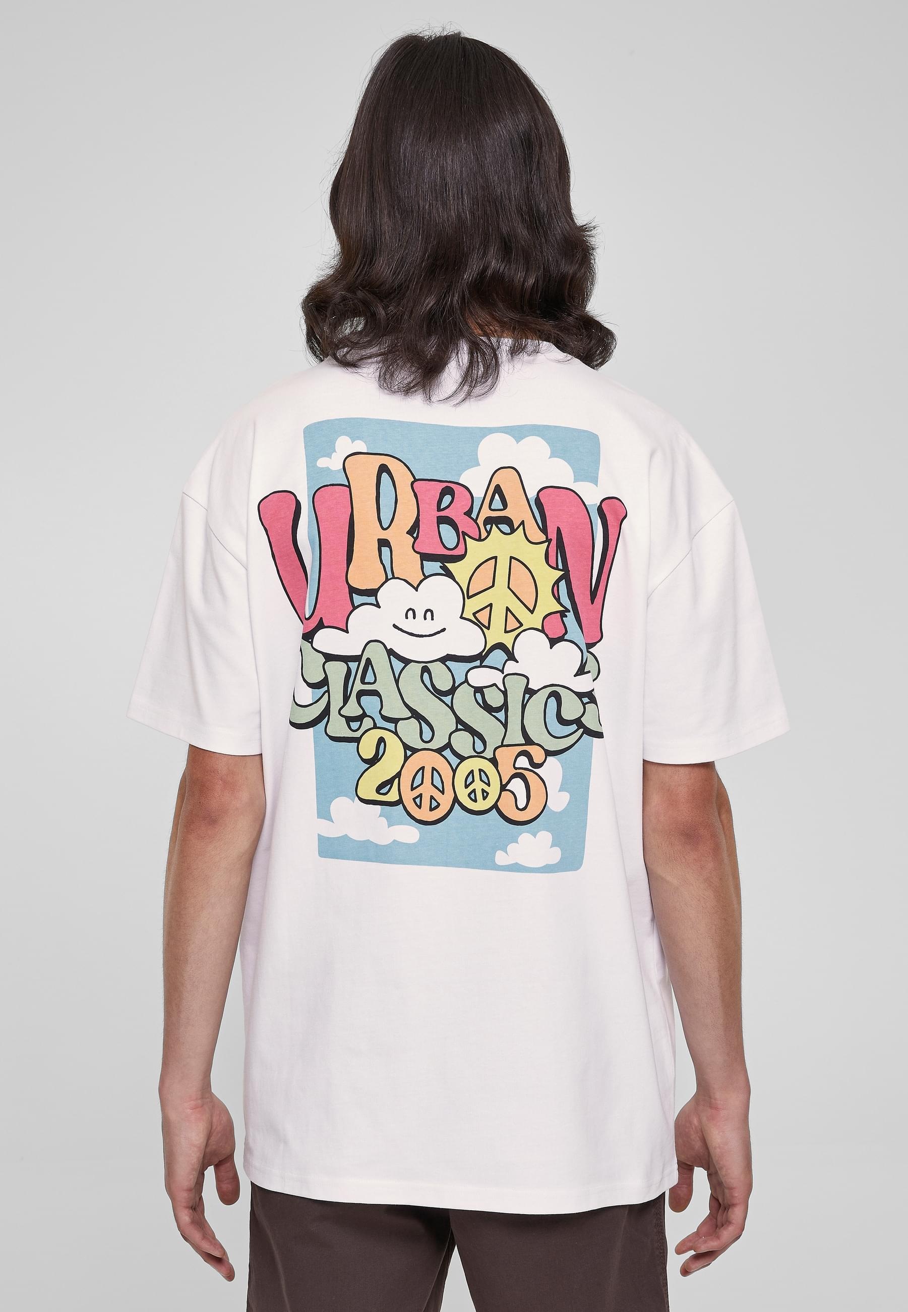 URBAN CLASSICS T-Shirt »Urban Classics Herren Organic Cloudy Tee«, (1 tlg.)