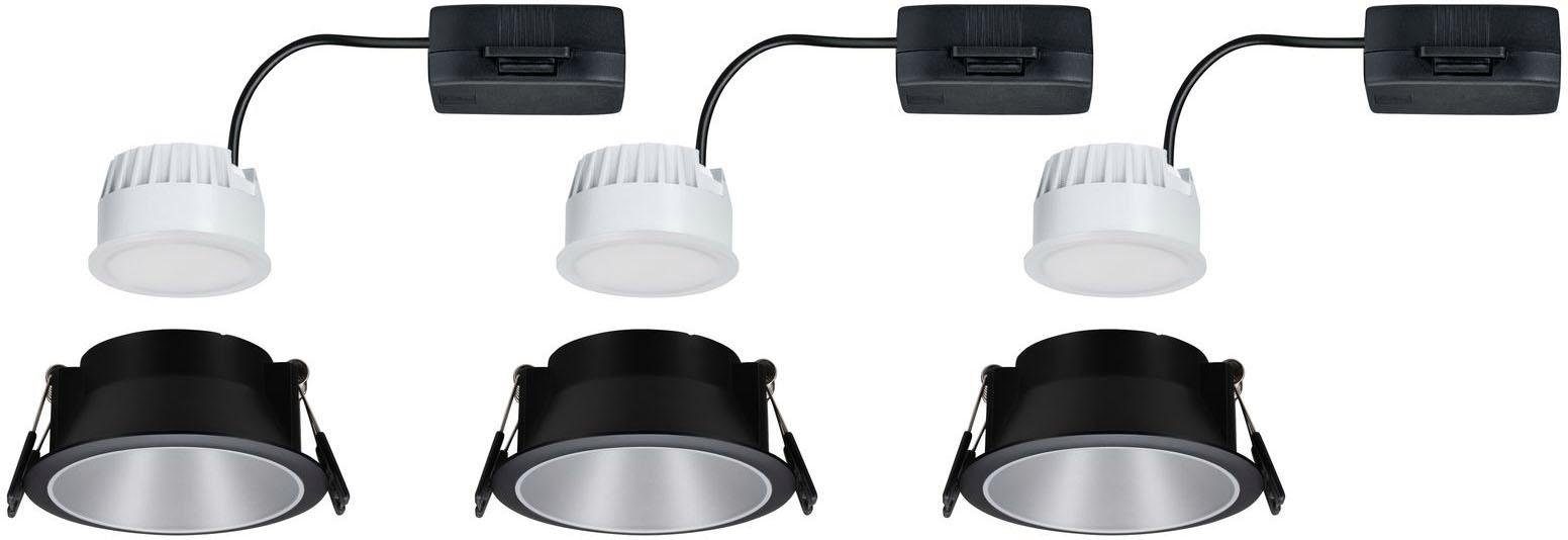 Paulmann LED Einbauleuchte »Cole« 1 Stk. Warmweiß Deckenspots, 3er Set