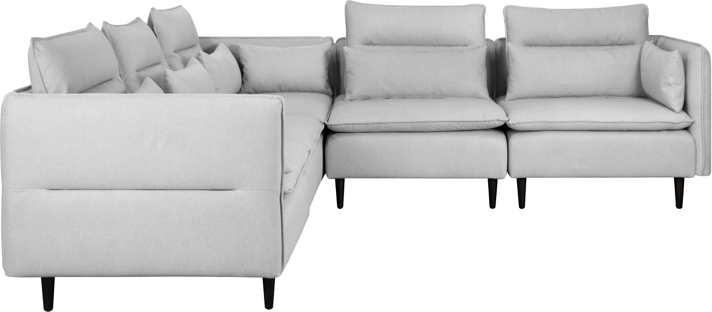 andas Ecksofa »ALVIK L-Form«, zusammengesetzt aus Modulen, erweiterbar mit Modulen der Serie