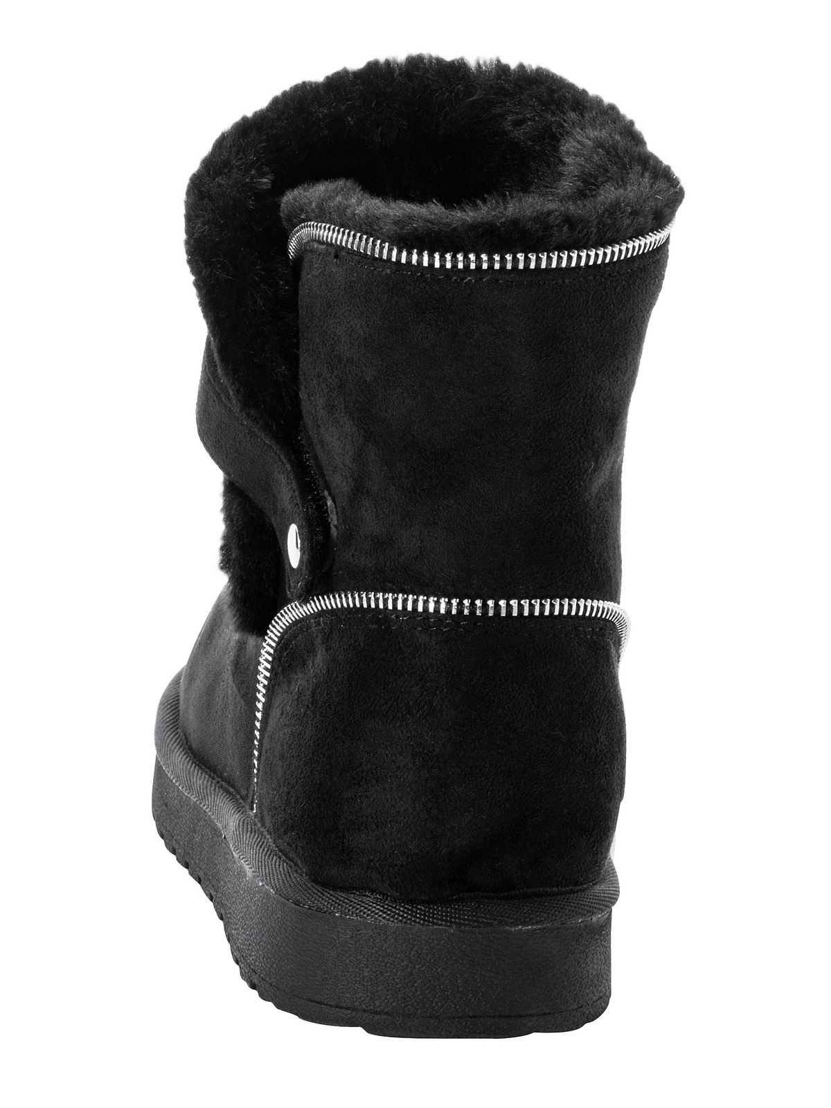 Sheego Stiefelette »Große Größen«, mit seitlichem Riegel und Klett