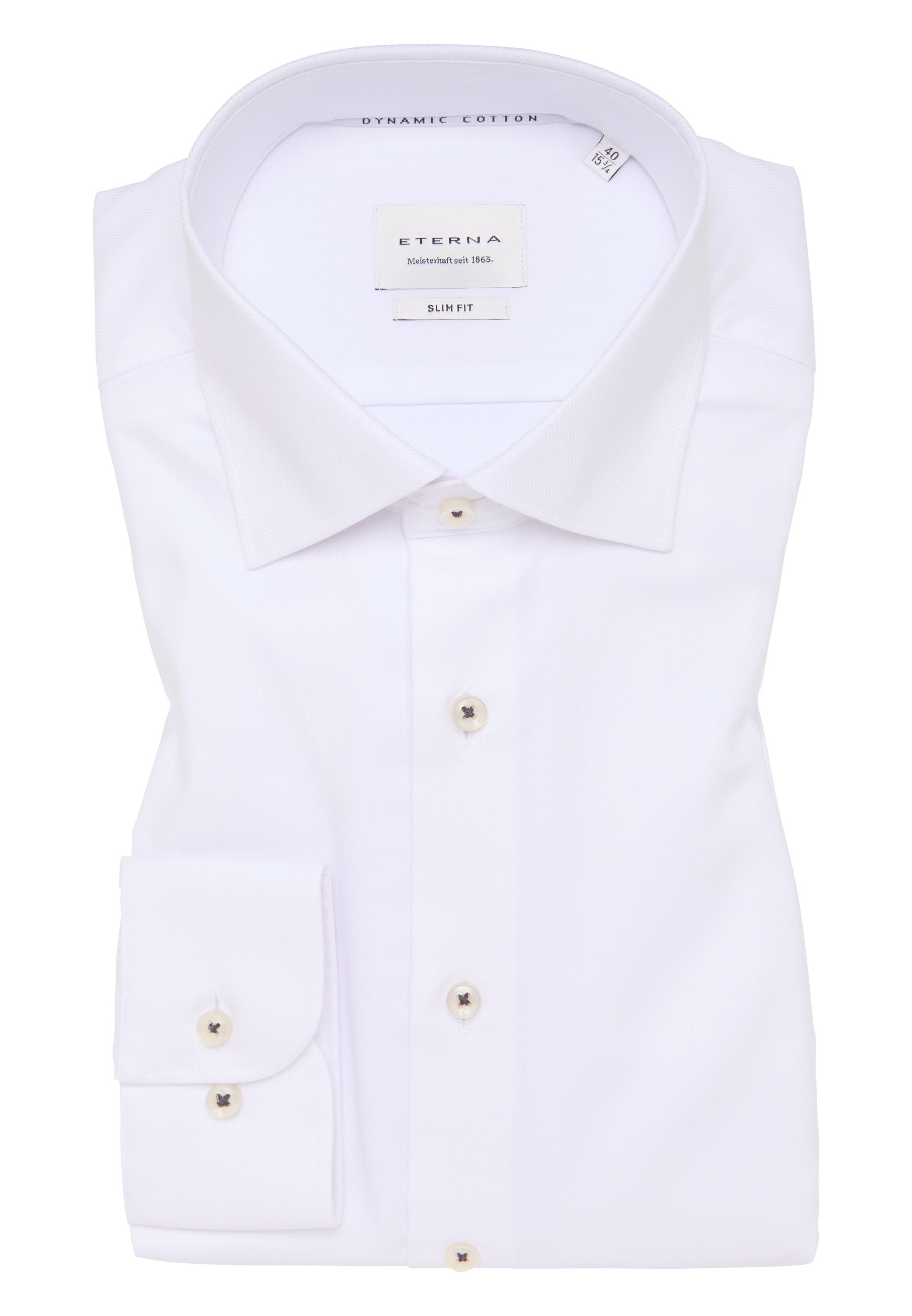 Eterna Langarmhemd »SLIM FIT«, NON IRON (bügelfrei)